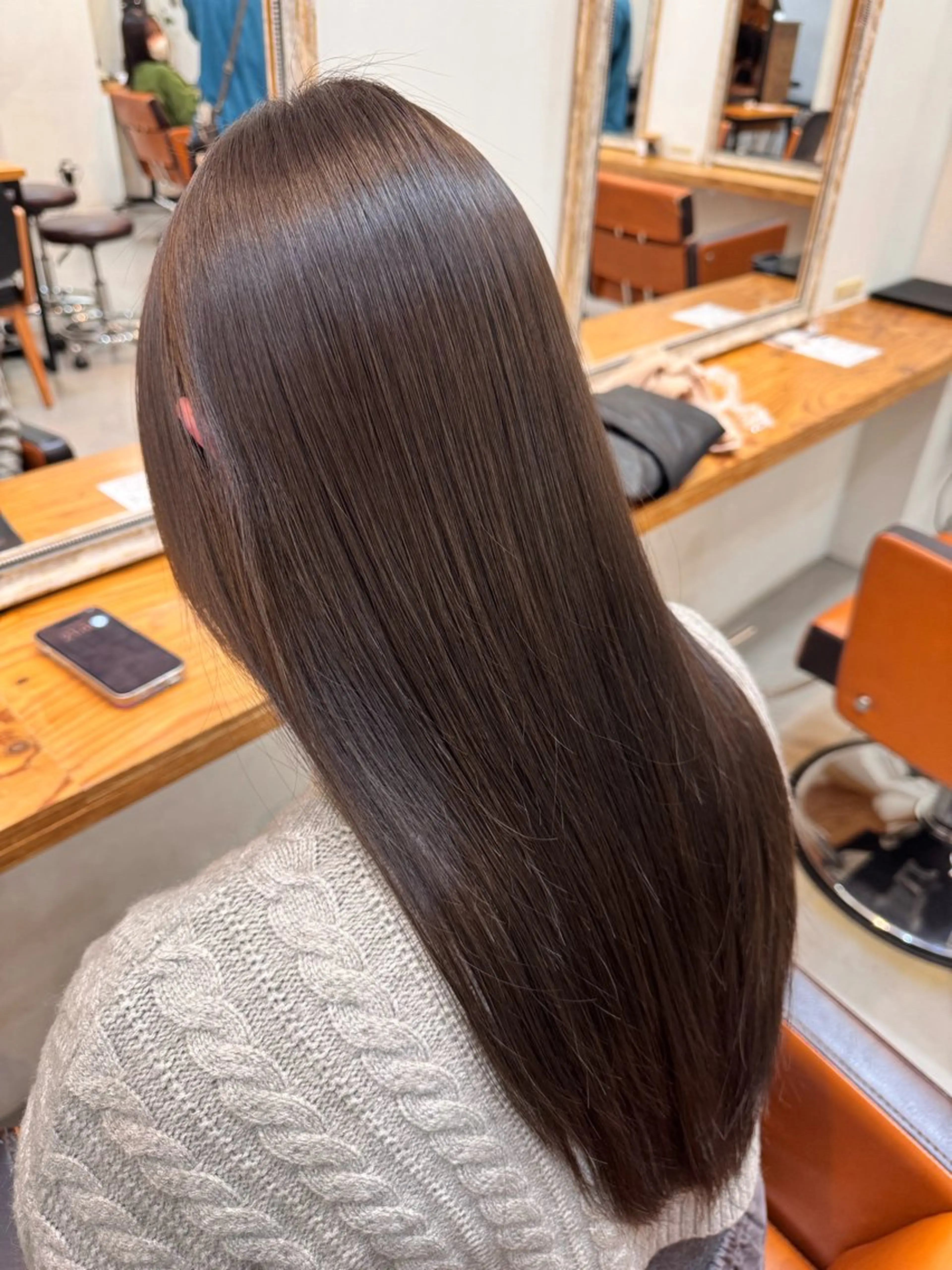 🎨透明感カラー🌱+👑超音波TOKIOトリートメント✨️の写真