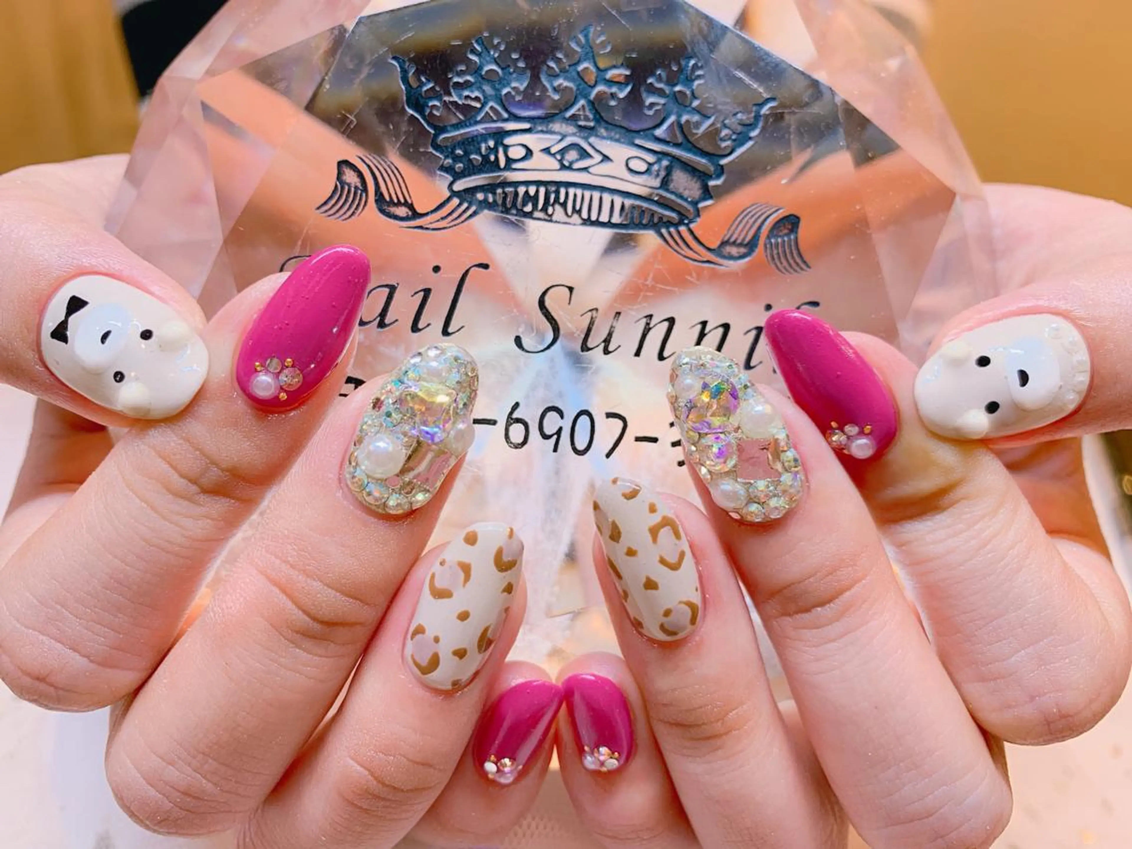 ネイル 長さだし専門店 M2　rikaのネイルデザイン