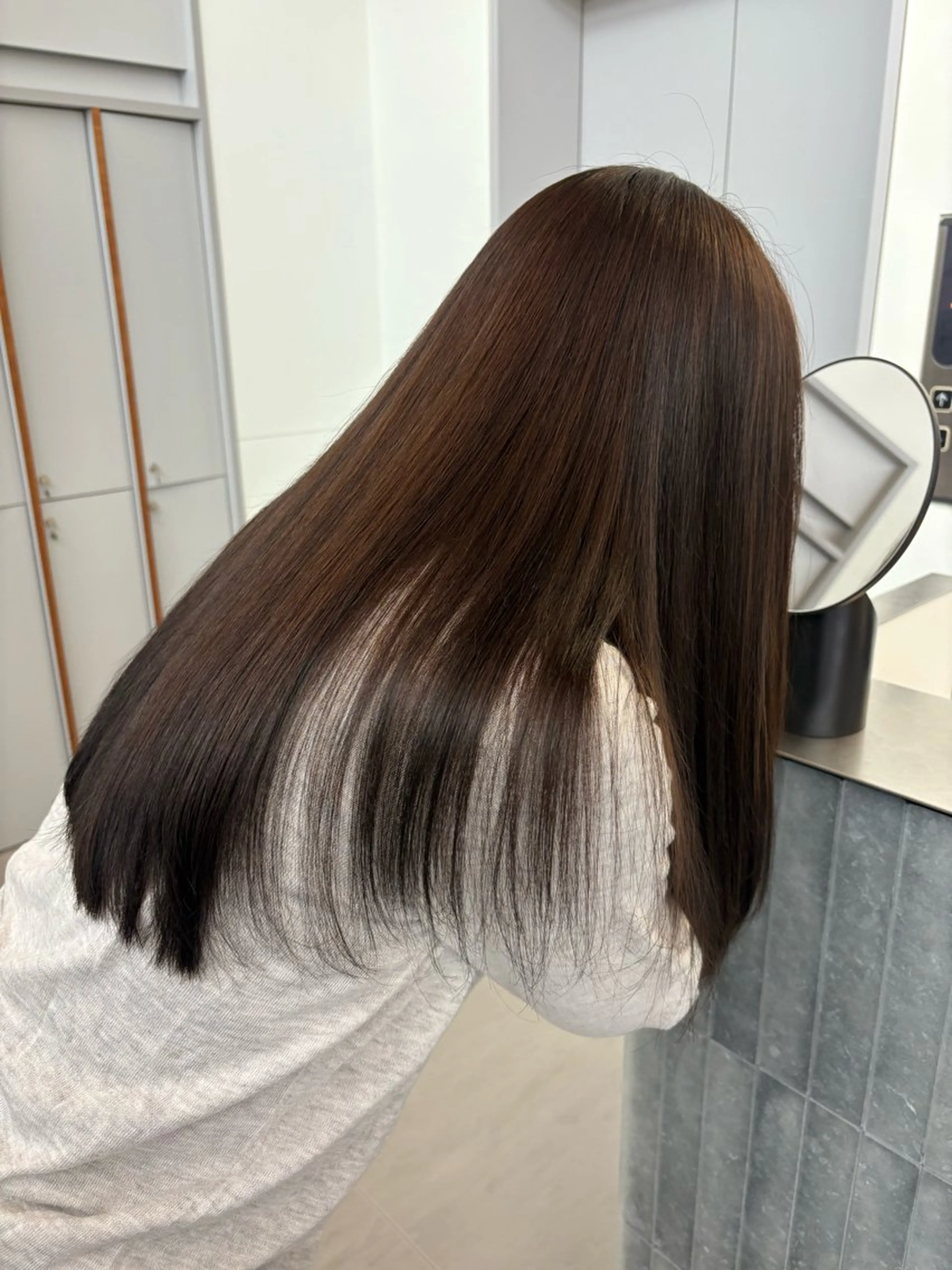 ロング カラー ブラウンカラー ヘアカラー トリートメント 🪽透明感color /Shizuki🪽のヘアスタイル