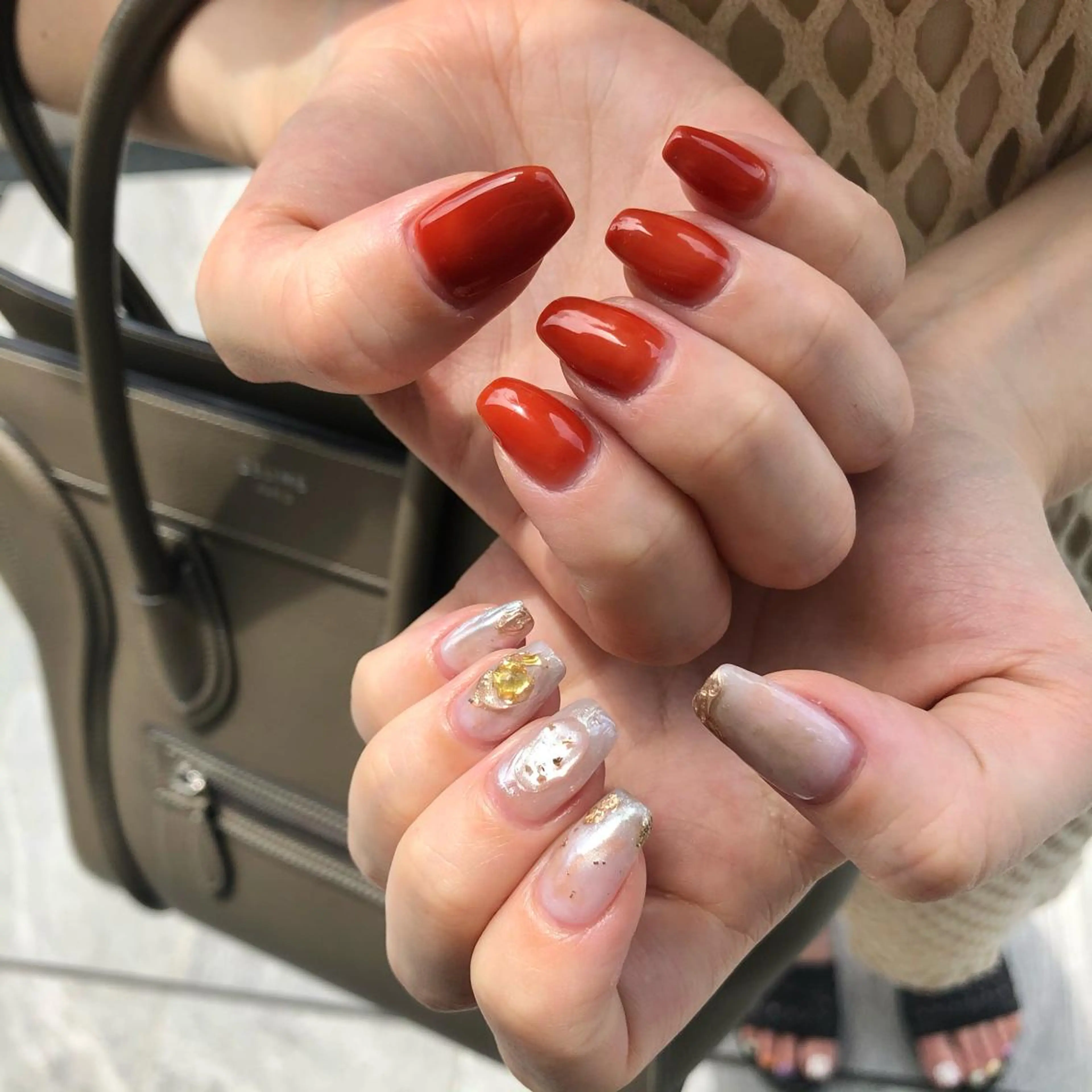 ネイル 黒葛原 めぐみのネイルデザイン