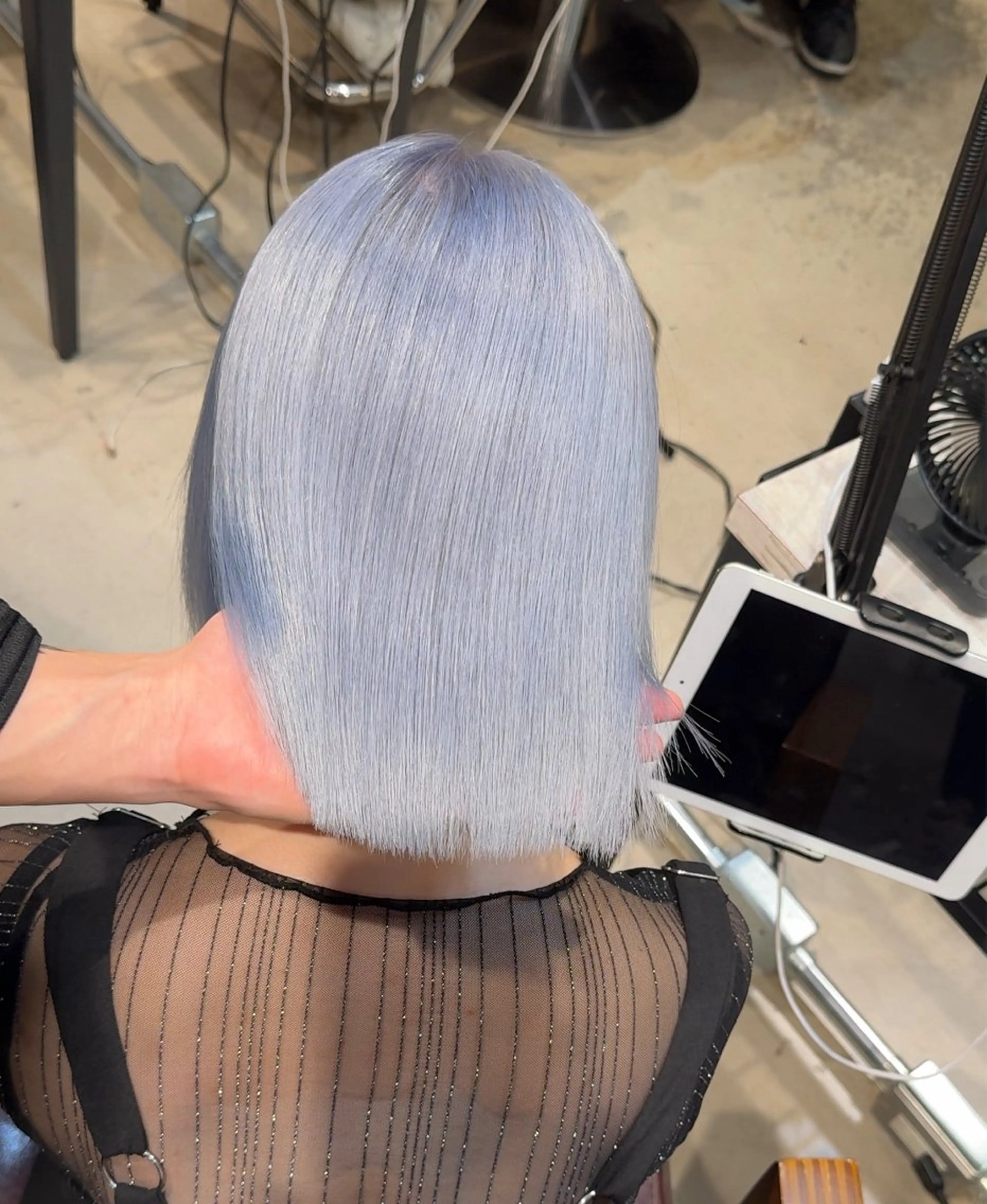 カラー レイヤーカット/ ボブカット/ケンヤのヘアスタイル