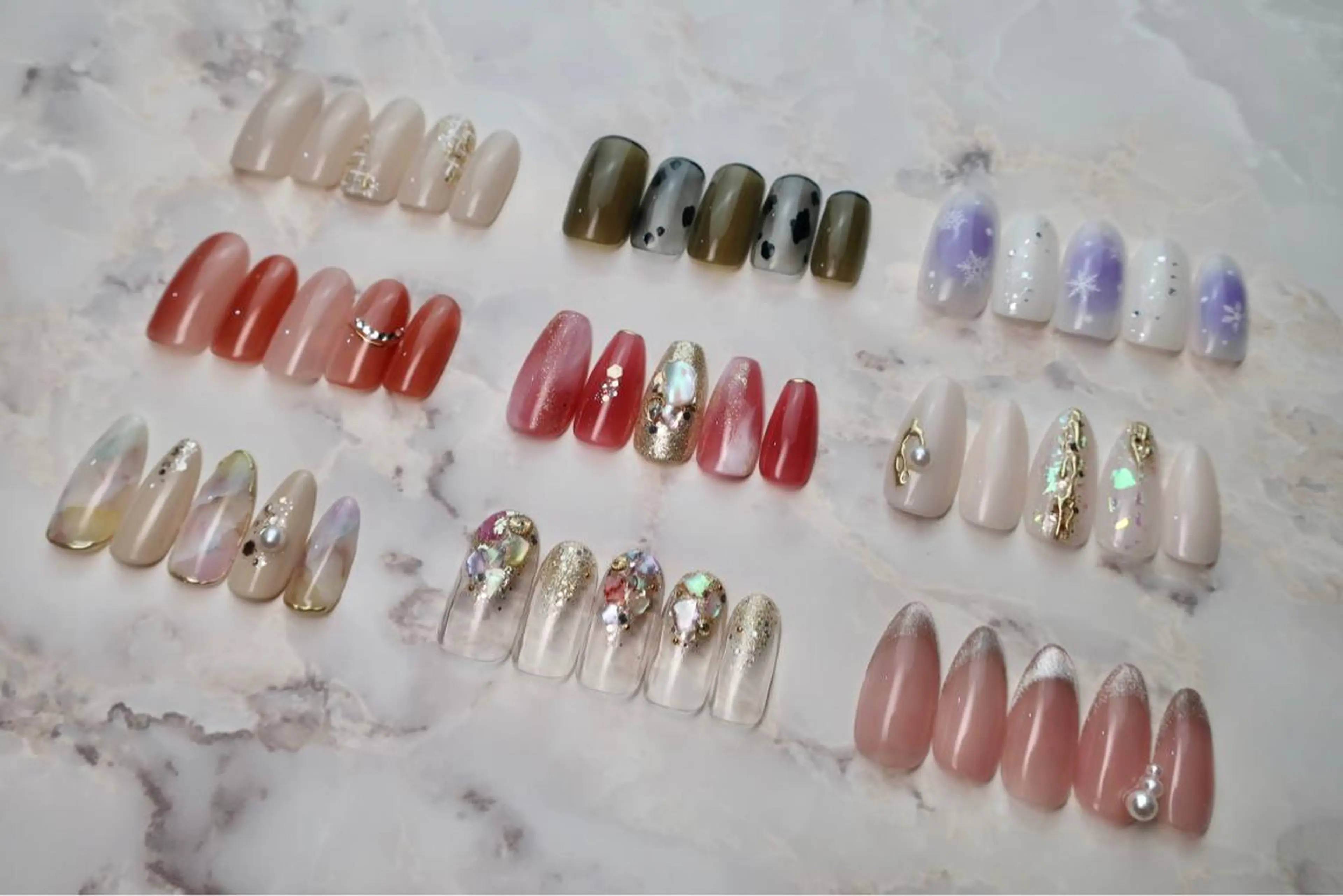 ネイル ハンドネイル nail salon ワンミリオンのネイルデザイン