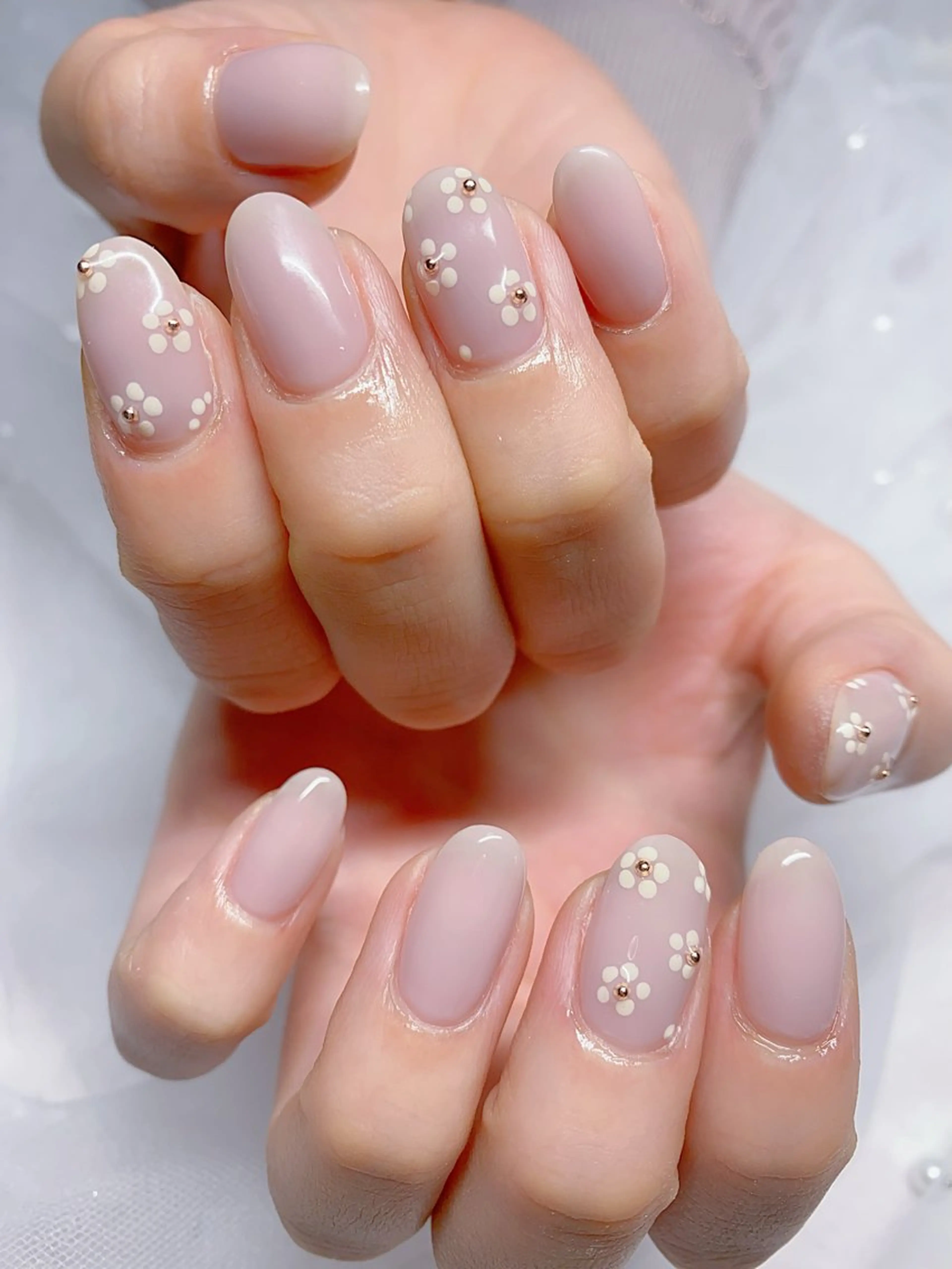 ネイル 春ネイル ハンドネイル Jasmine nailsalon所属・ジャスミン ネイルサロンのネイルデザイン
