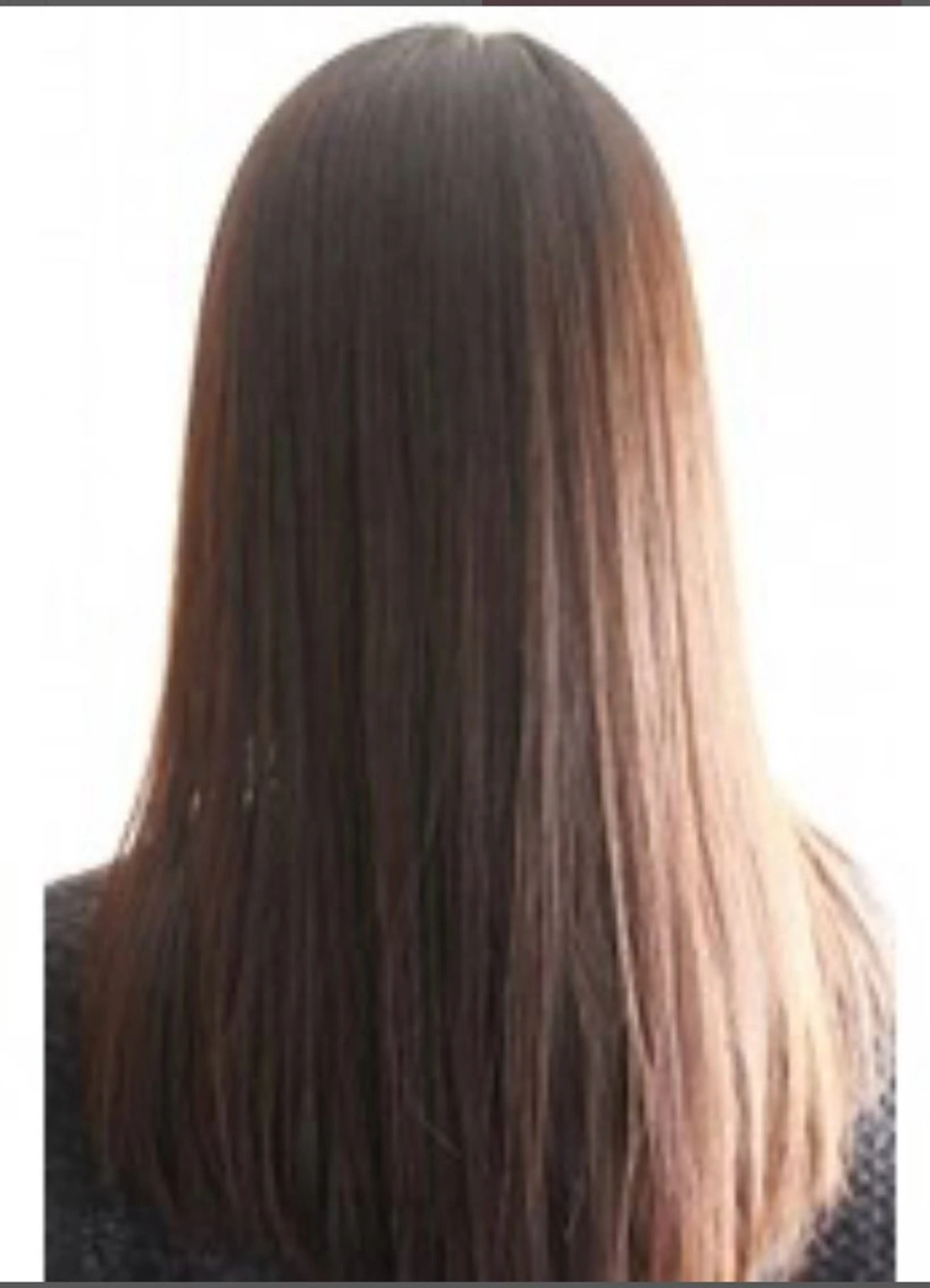 うねり、広がり解消&ケア。カット＋縮毛矯正＋炭酸泡スパの写真