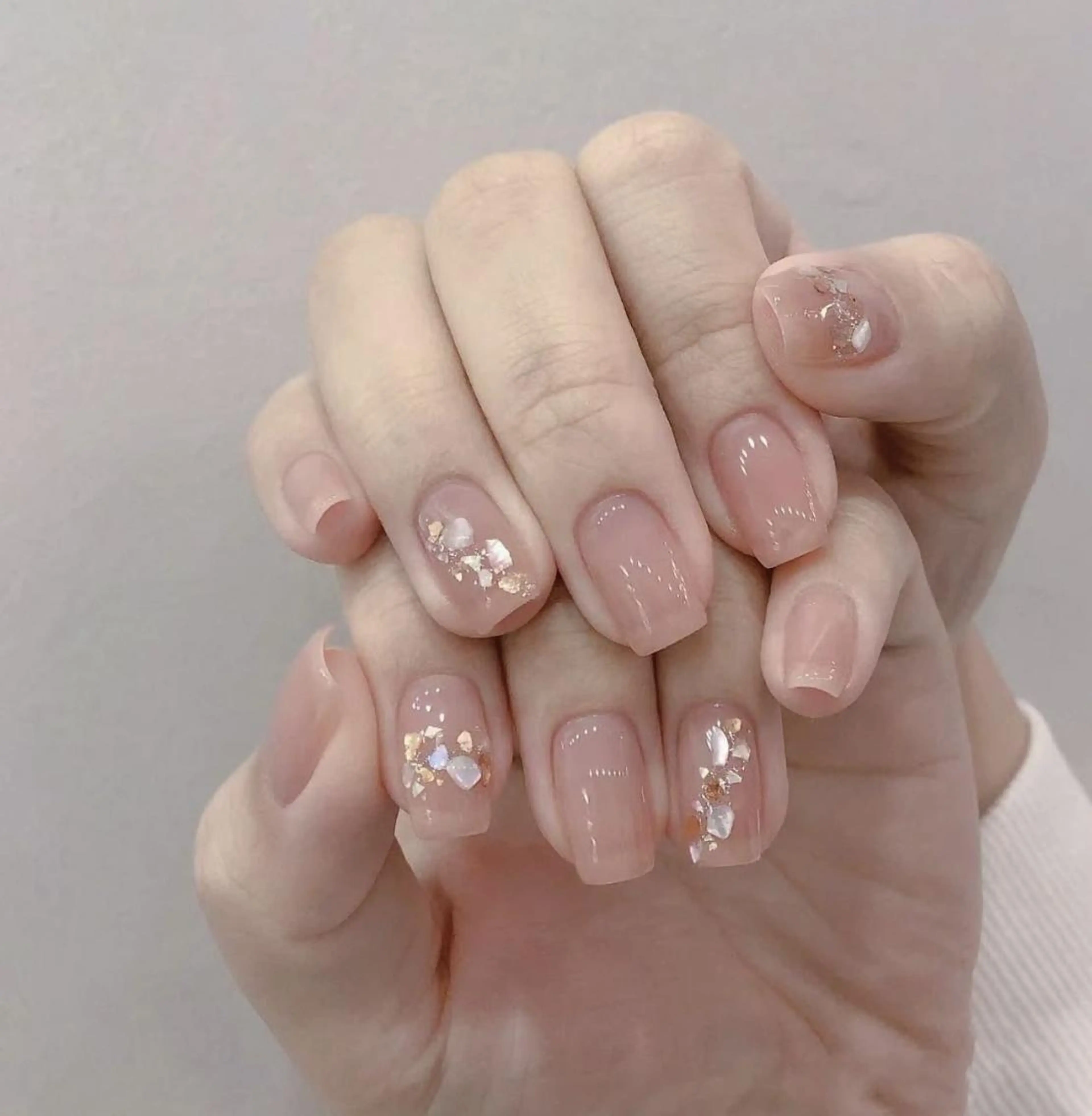 ネイル シンプルネイル Queen's ゆなのネイルデザイン