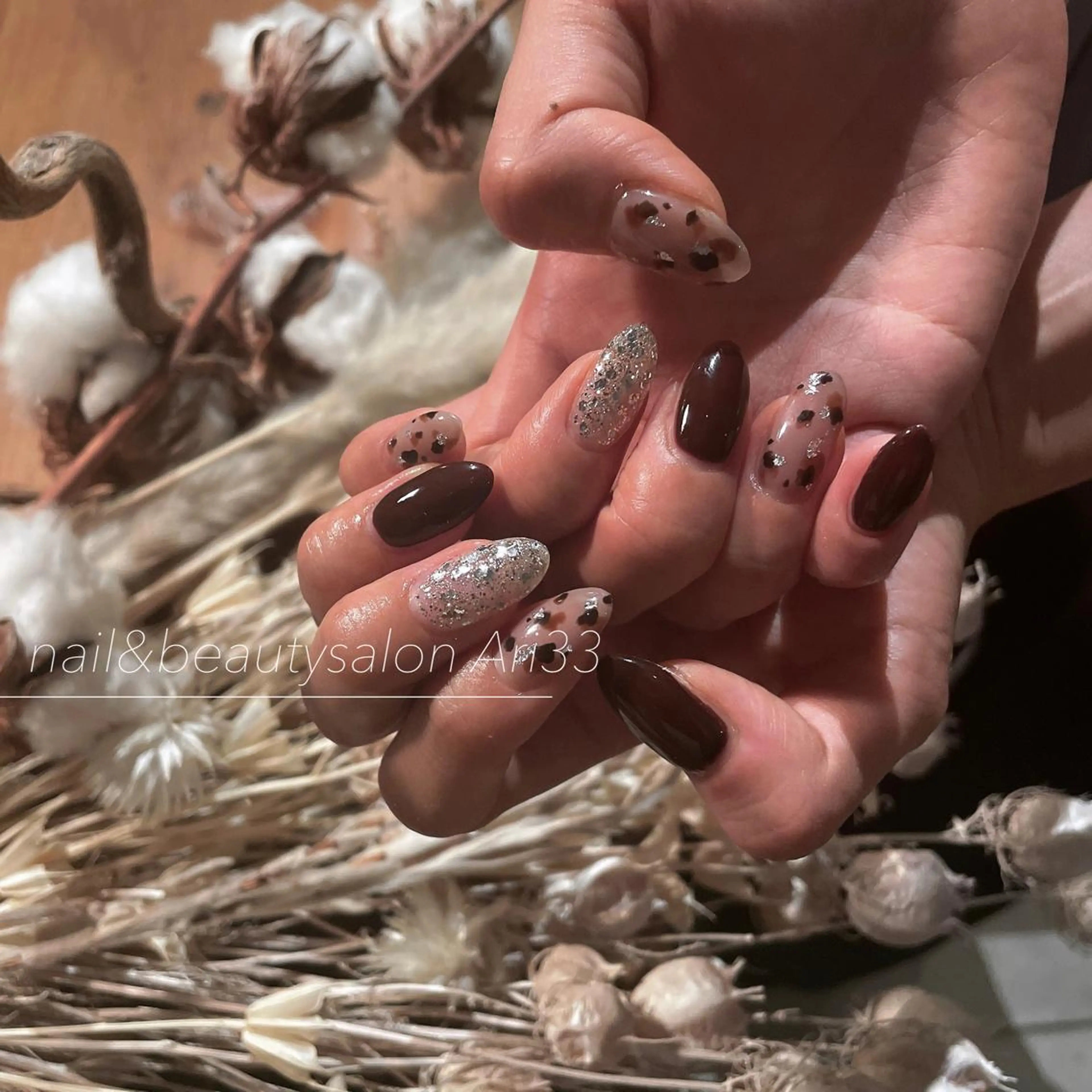 ネイル ハンドネイル プライベートサロン Ari33nailのネイルデザイン