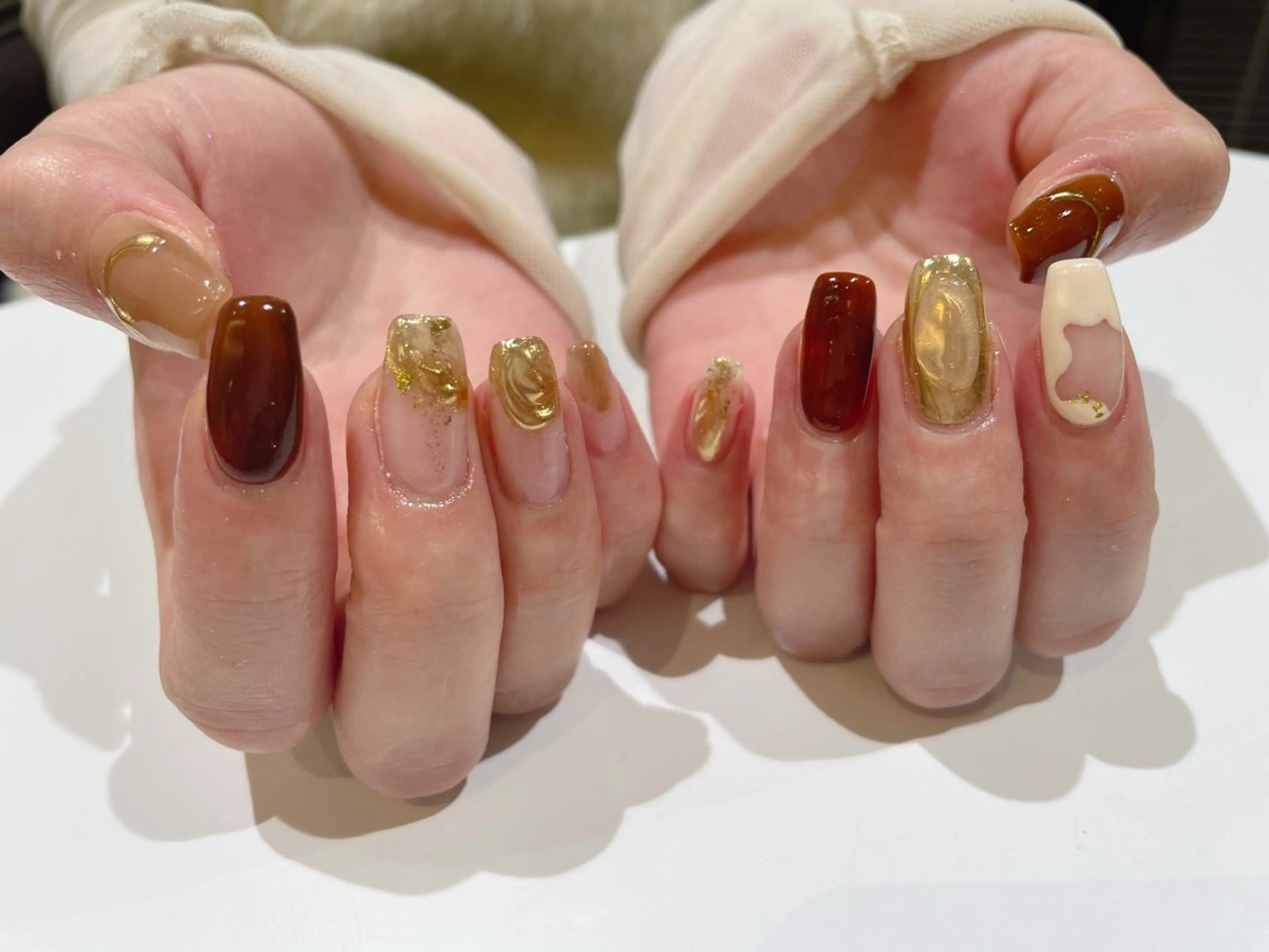 ネイル 舞田 苑香のネイルデザイン