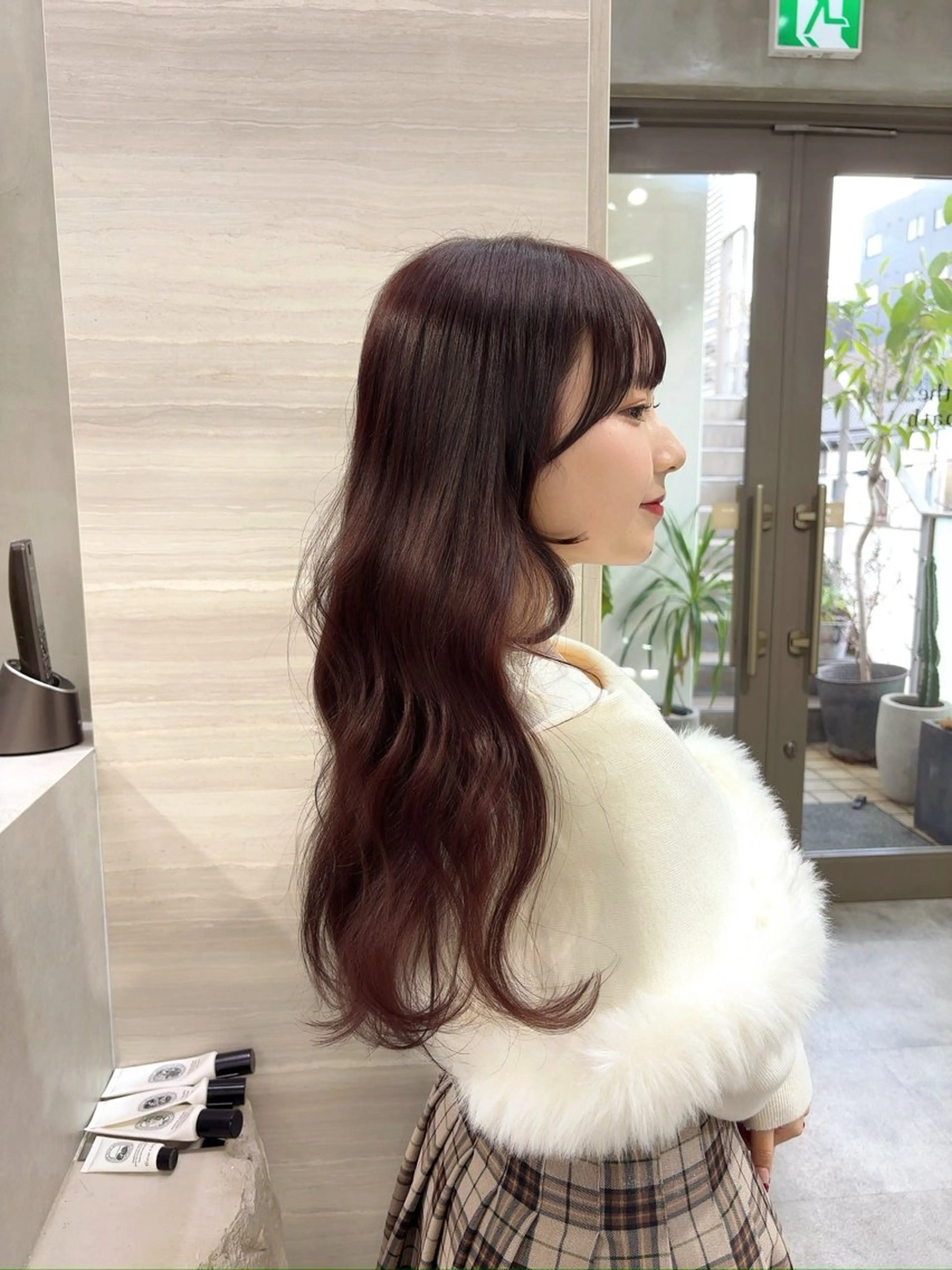 ロング カラー ブリーチ ブラウンカラー ダブルカラー ブリーチなしカラー ピンクカラー the path sora♡のヘアスタイル