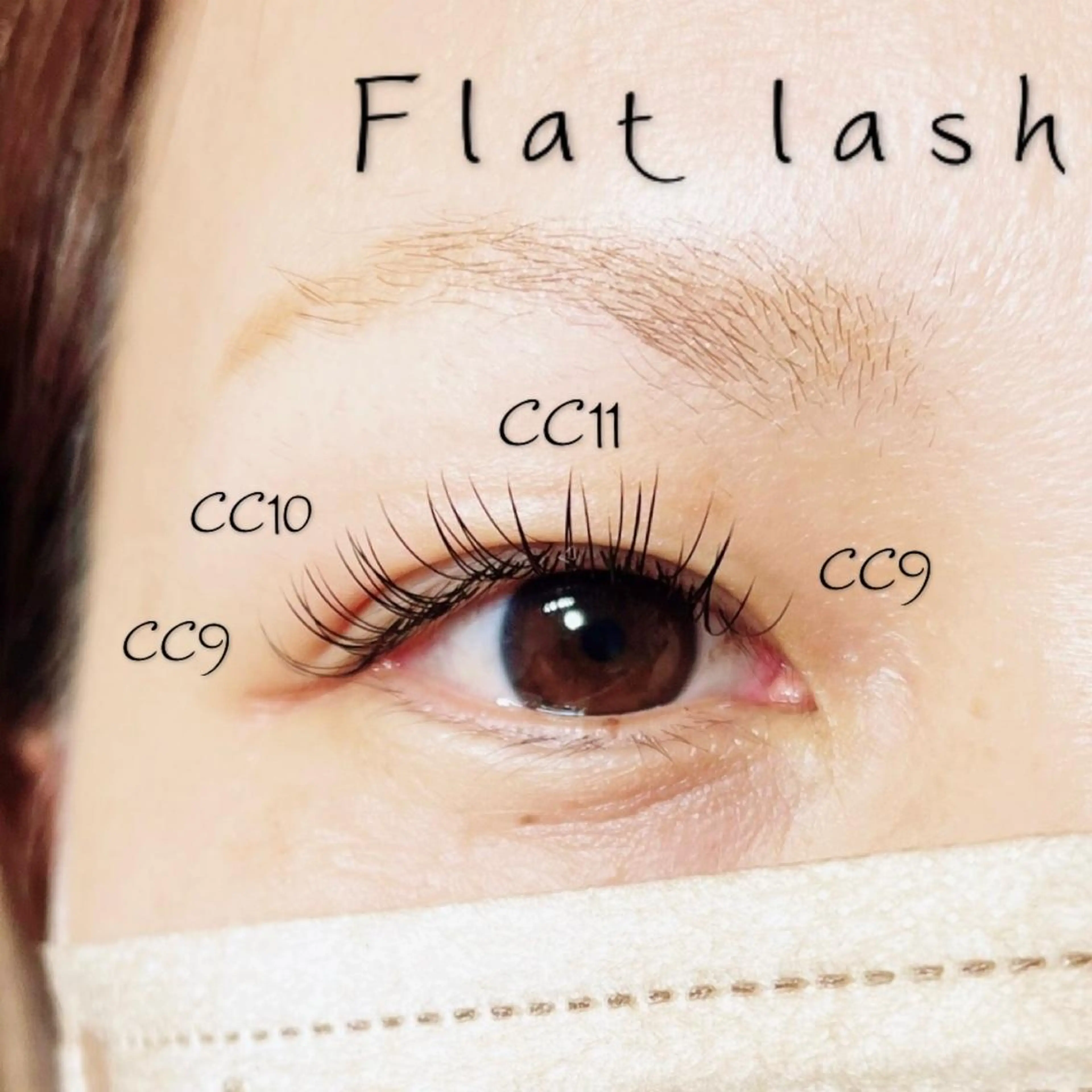 マツエク・マツパ フラットラッシュ マツエク EYELASH SALON なないろ所属・eyesalon なないろ🌈のマツエク・マツパデザイン