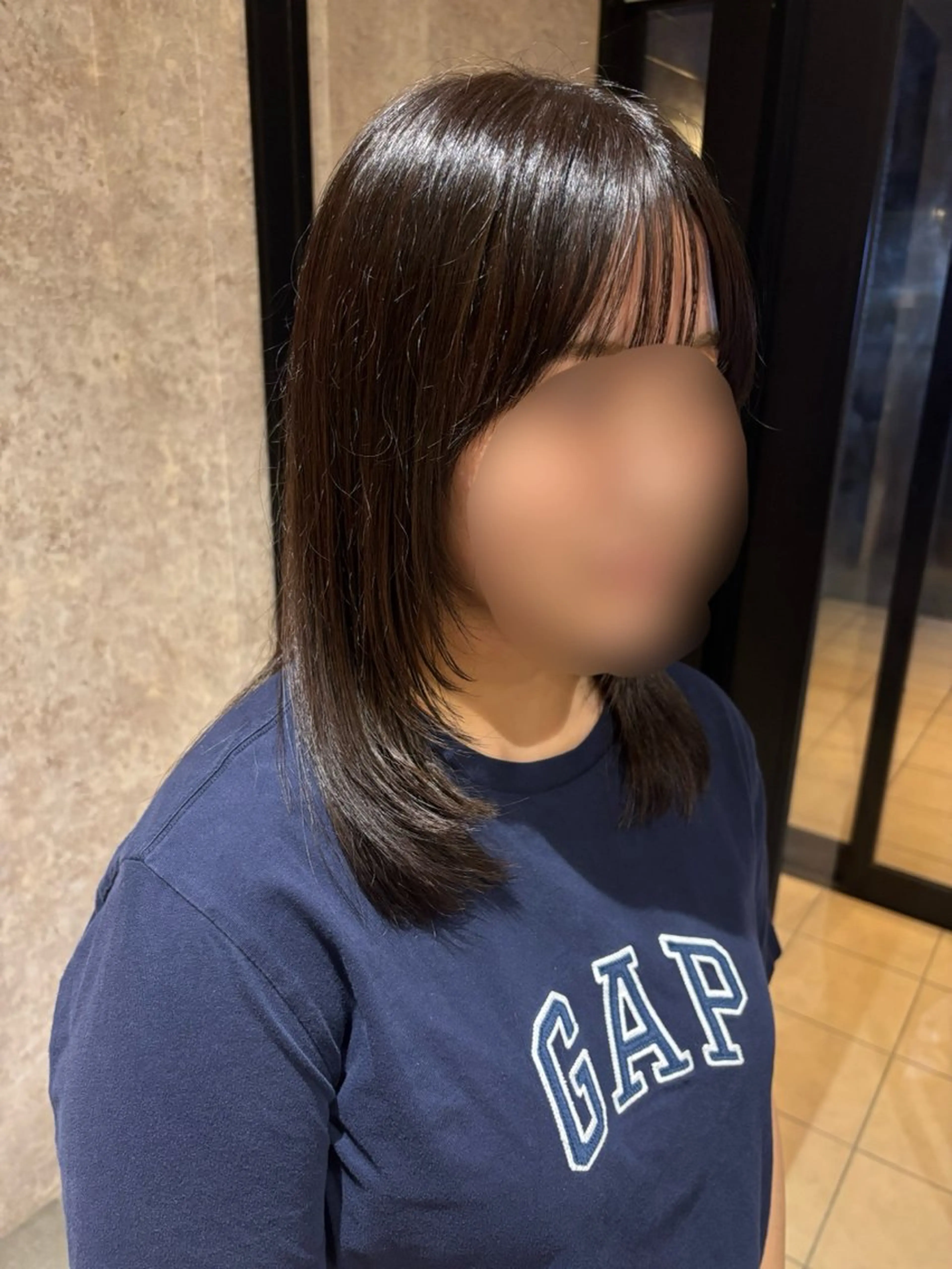 ミディアム earth中野山店 西尾　乃朱のヘアスタイル