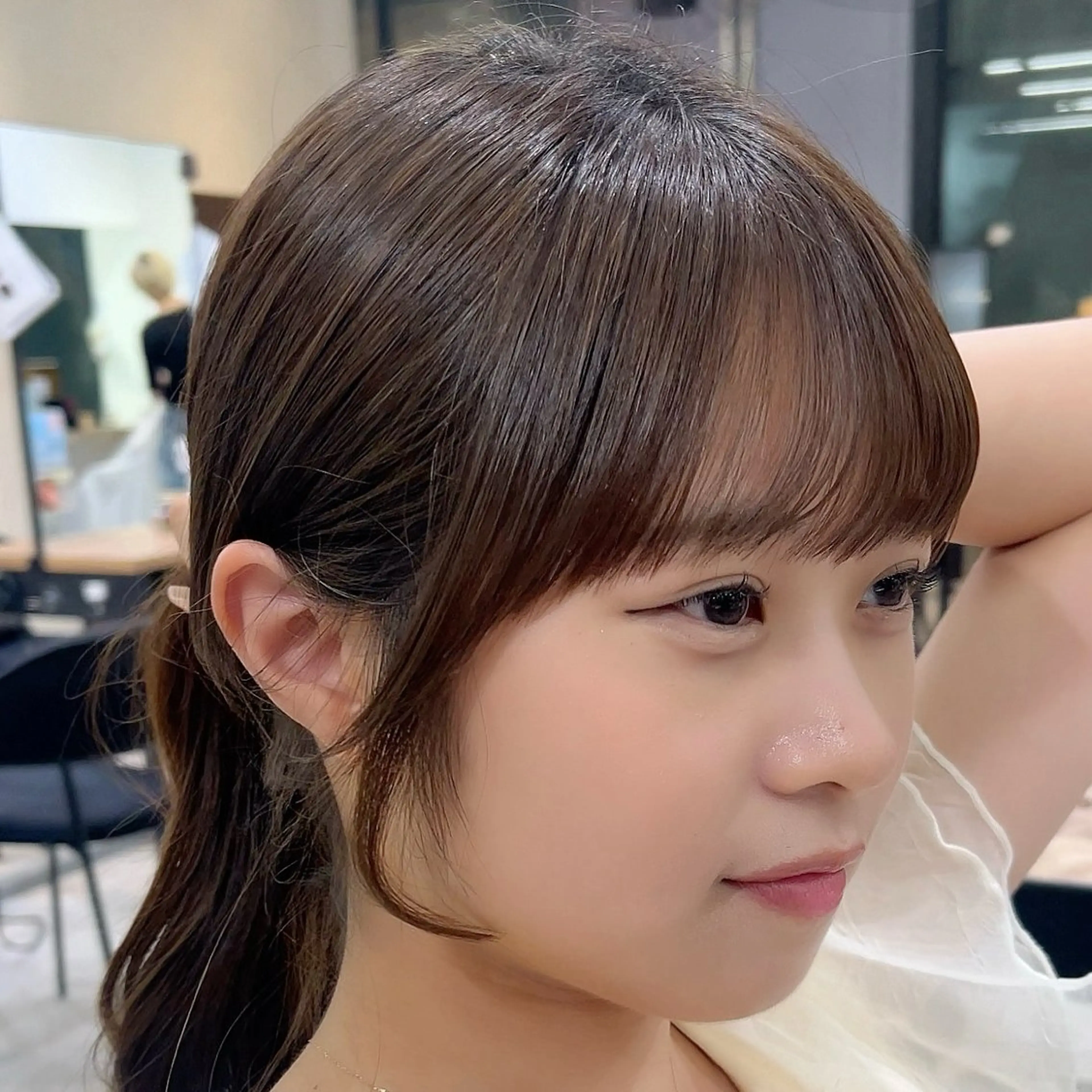 ロング 縮毛矯正支持率N O.1あおい🕊️✨のヘアスタイル