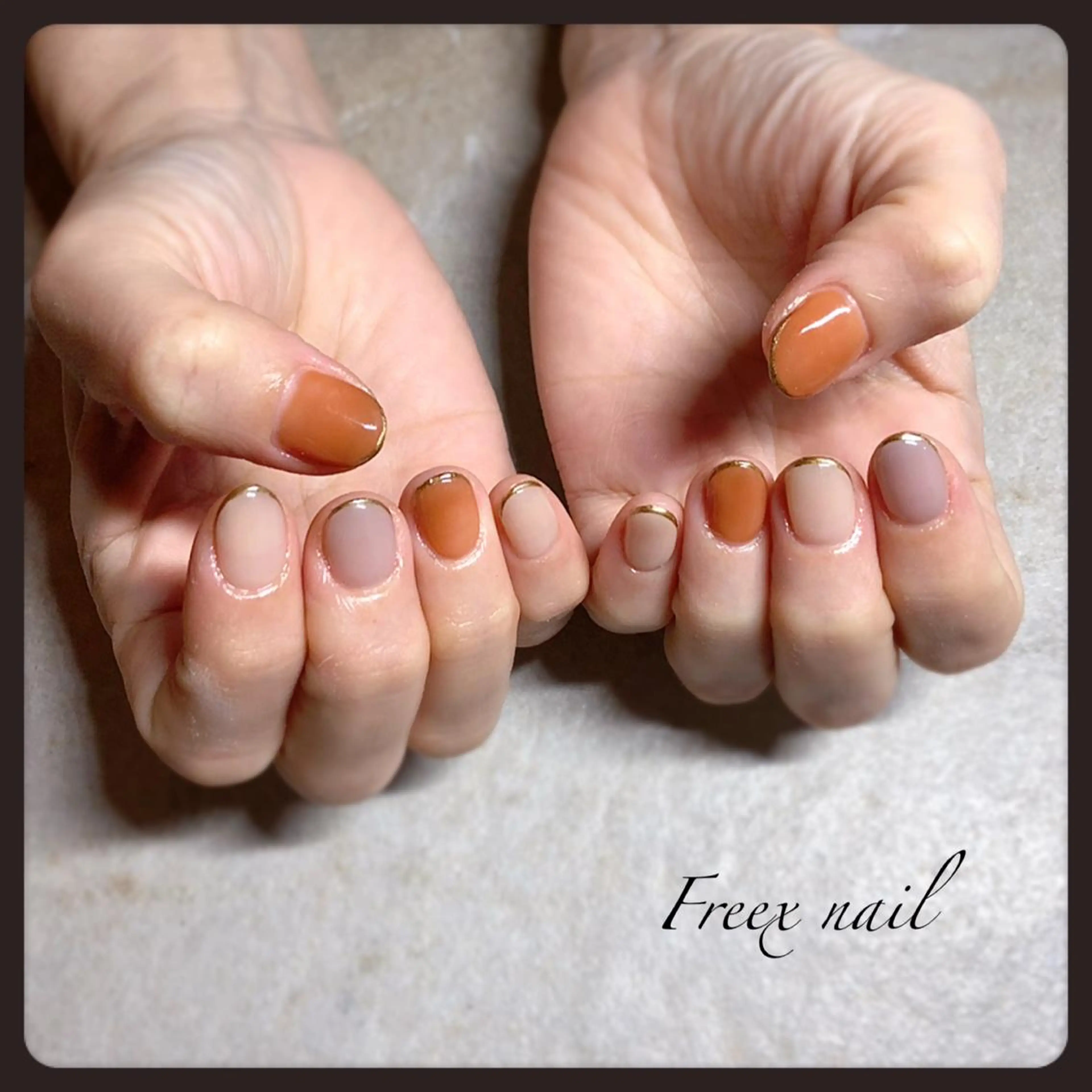 ネイル Freex nail所属・freex nail /ニュアンス/個性派のネイルデザイン