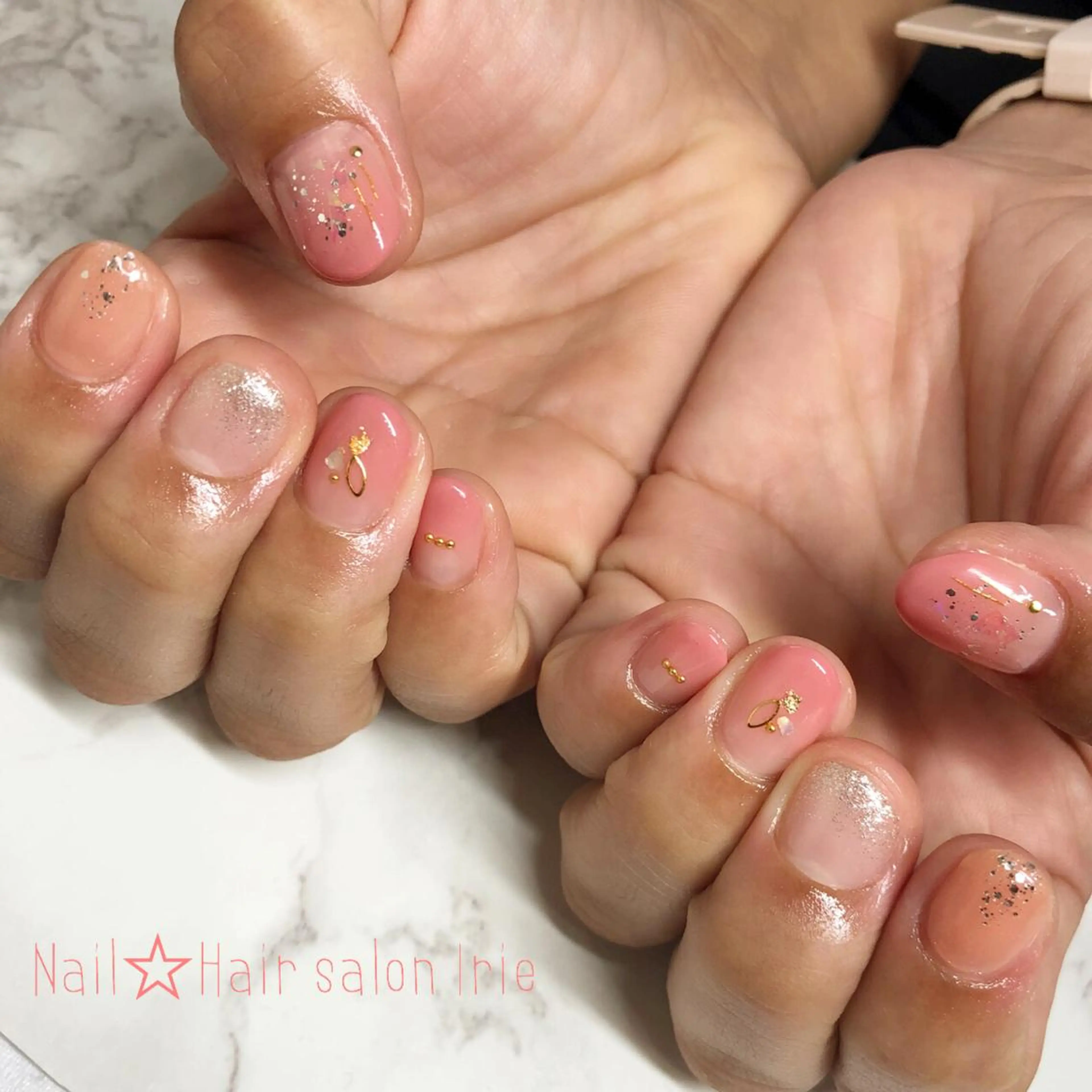 ネイル Hair salon Irie所属・與儀 知佳のネイルデザイン