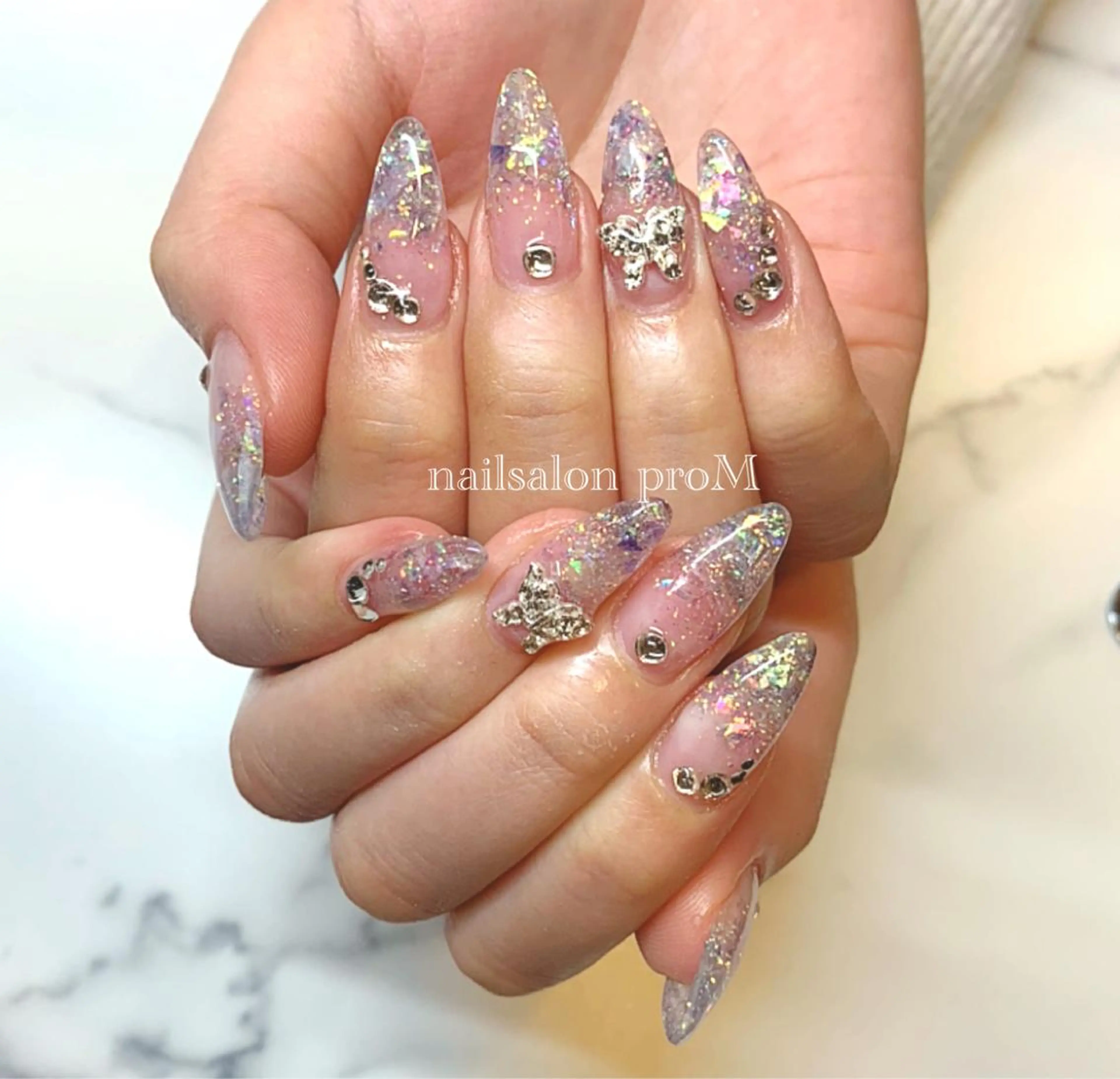 ネイル パープル *･*MIMnail *･゜ﾟ･*:･*のネイルデザイン