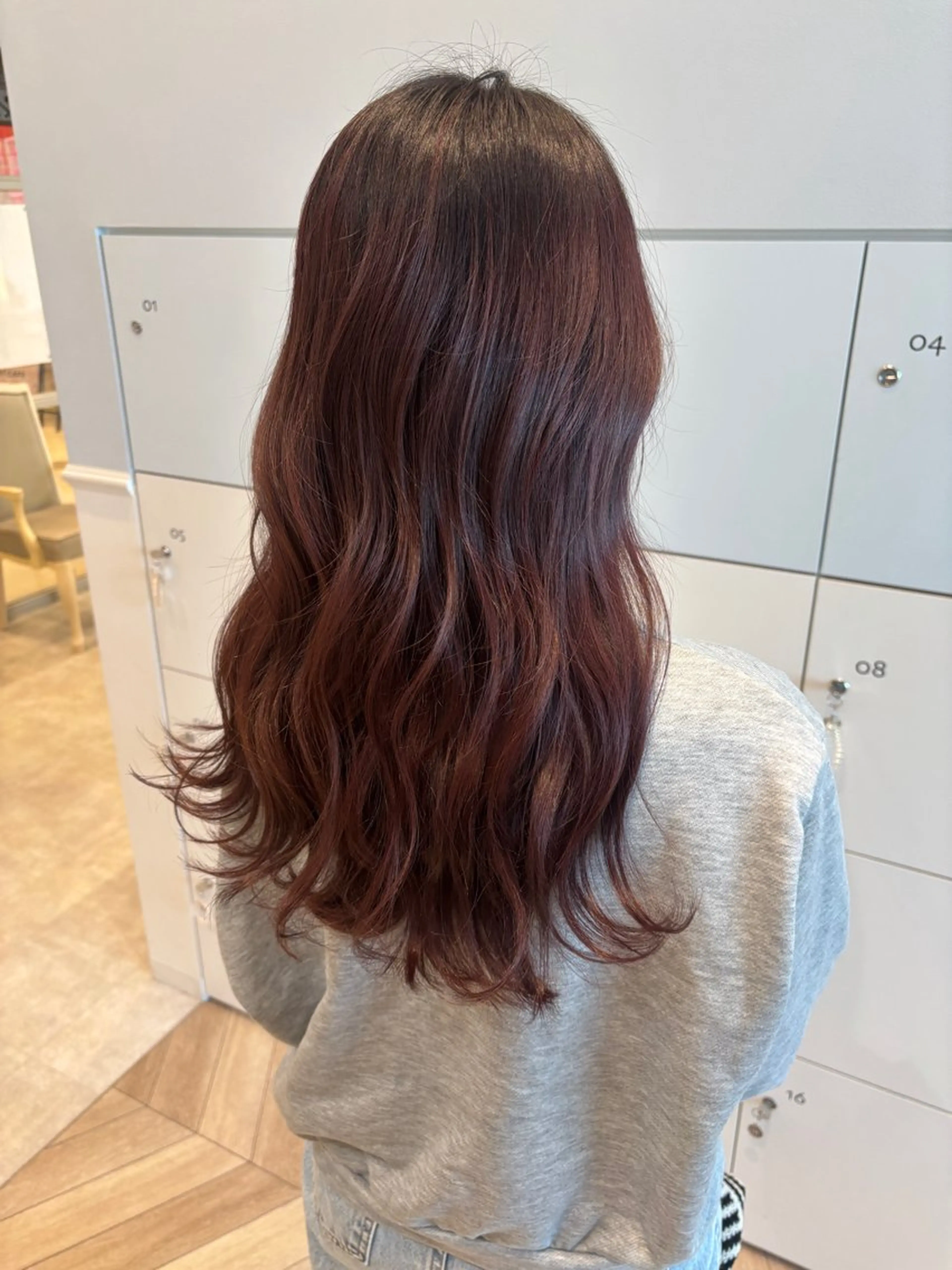 ロング カラー 低ダメージ特化🌱 佐野優斗のヘアスタイル