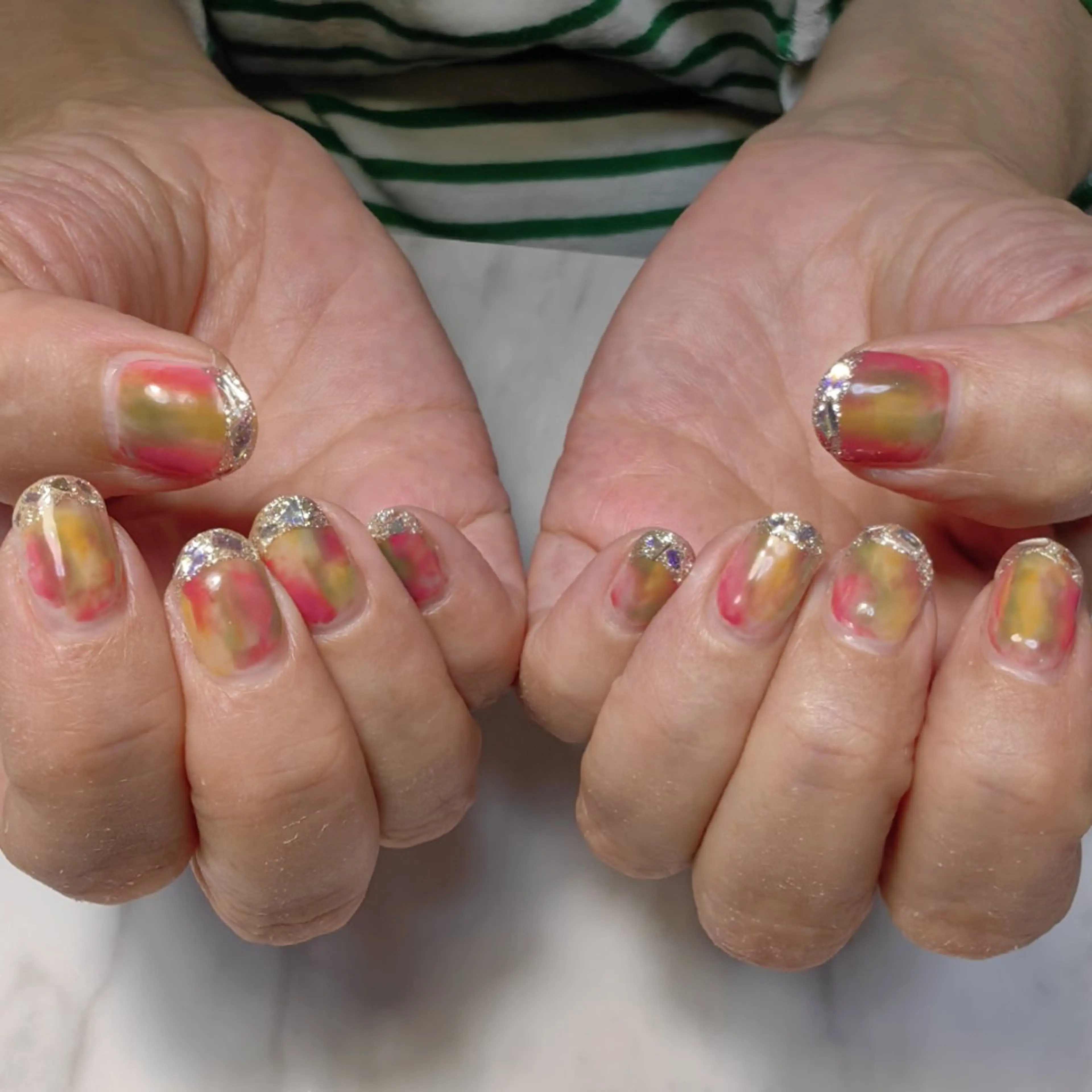 ネイル ニュアンスネイル ハンドネイル reve あやののネイルデザイン