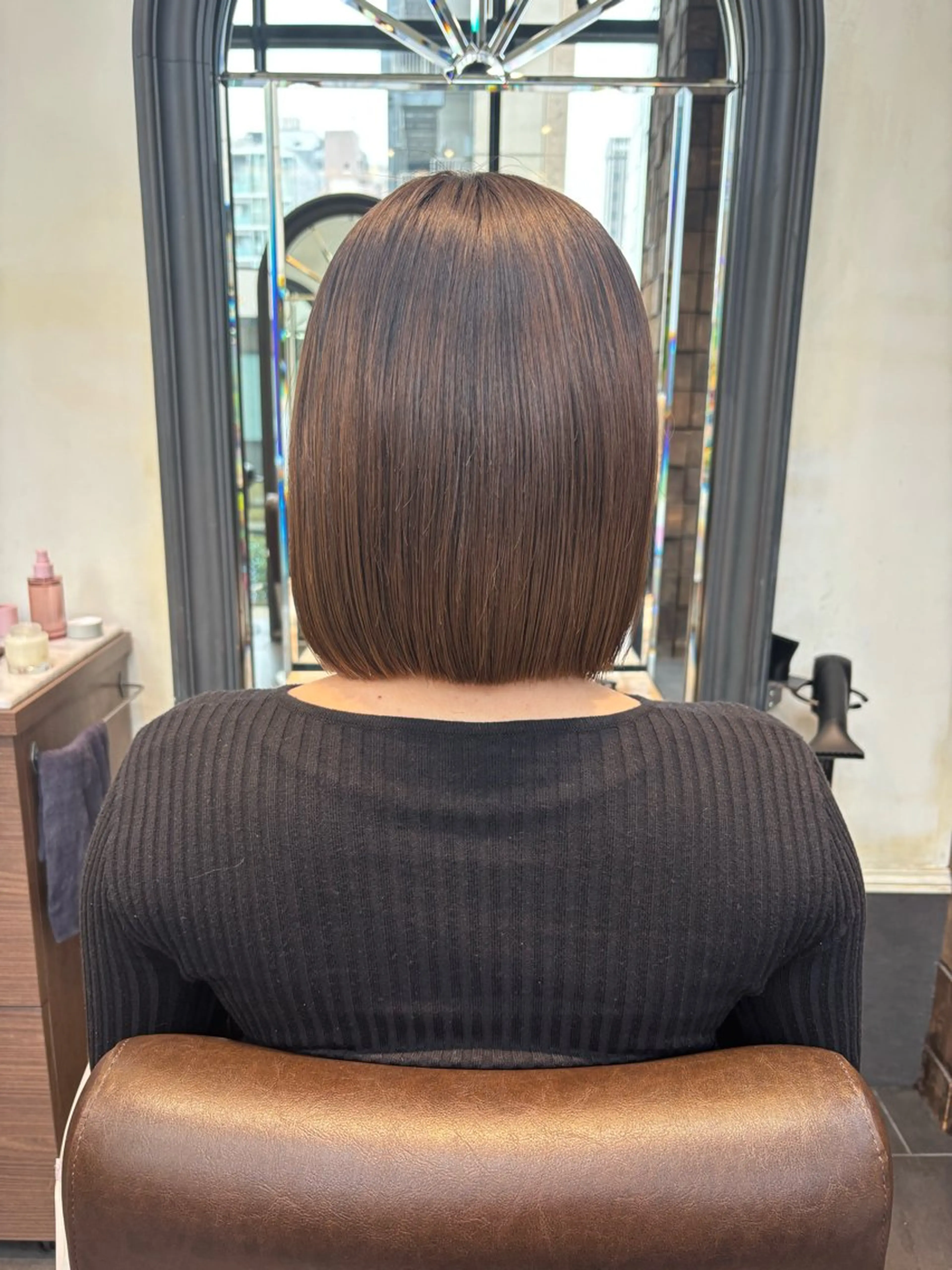 ショート ボブ MINX 銀座店所属・MINXginza タイラミユネのヘアスタイル