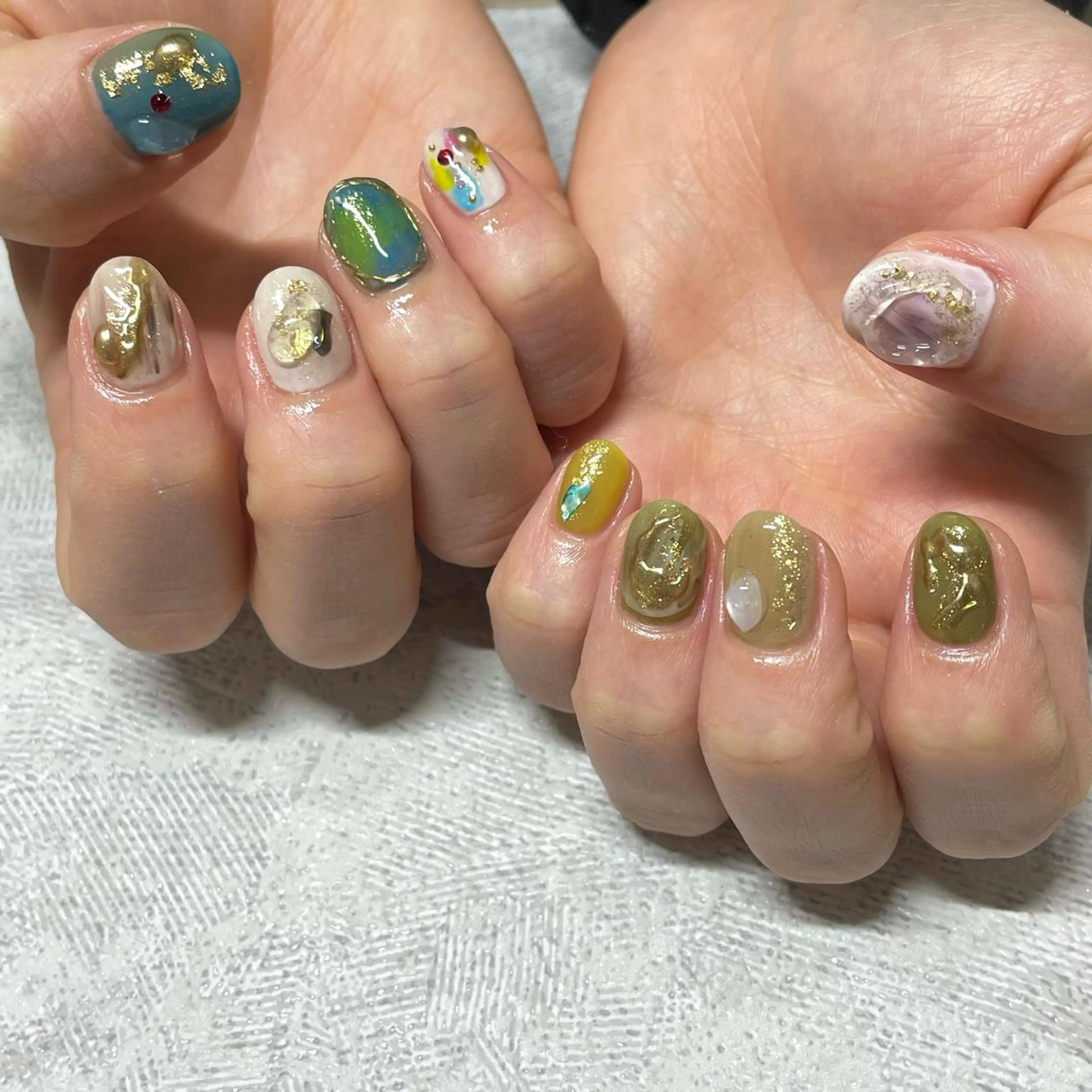 ネイル ハンドネイル ハンドケア nailsalon SuMILEのネイルデザイン