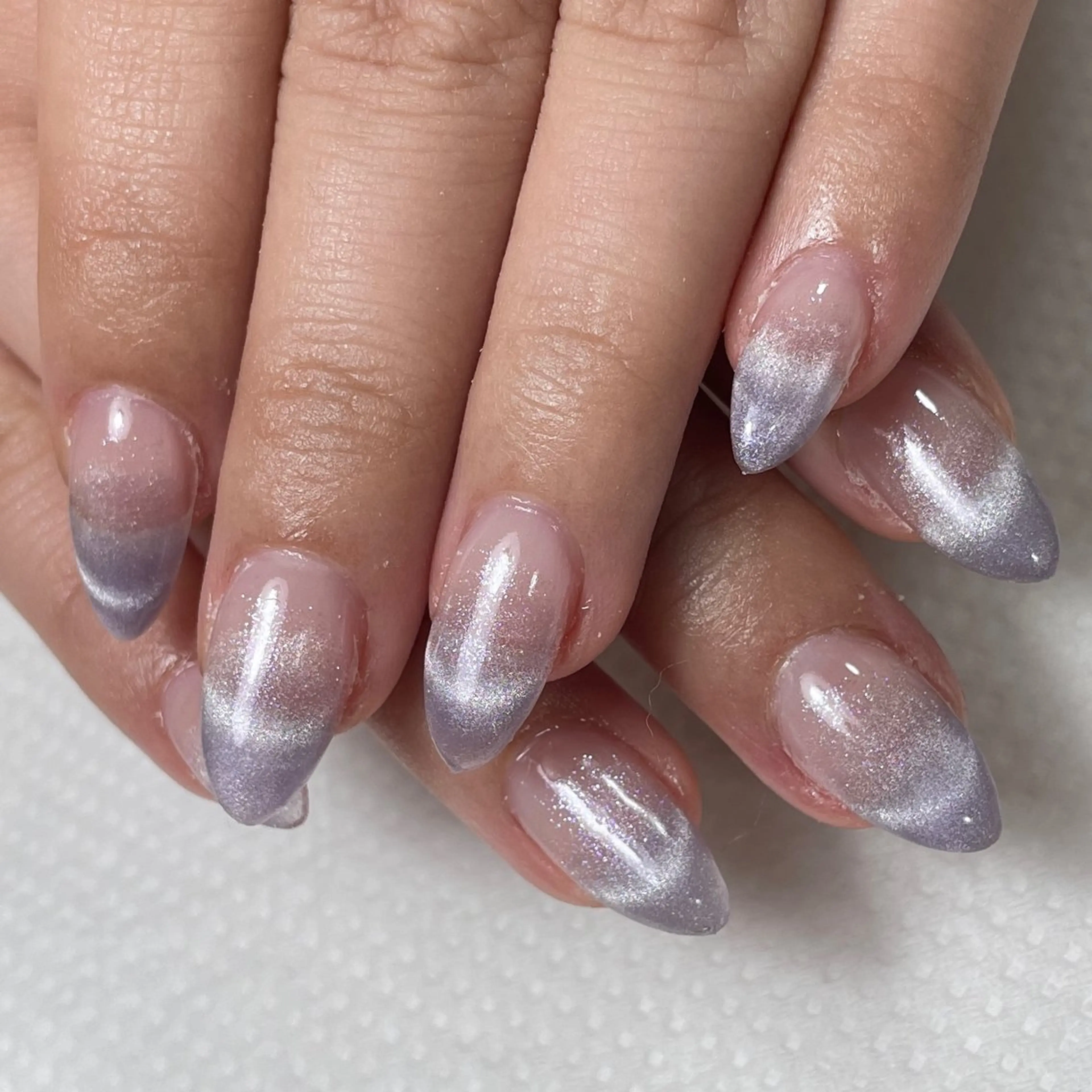 ネイル アートネイル フレンチネイル ジェルネイル グラデーション 韓国ネイル ハンドネイル 久保田 マリコのネイルデザイン