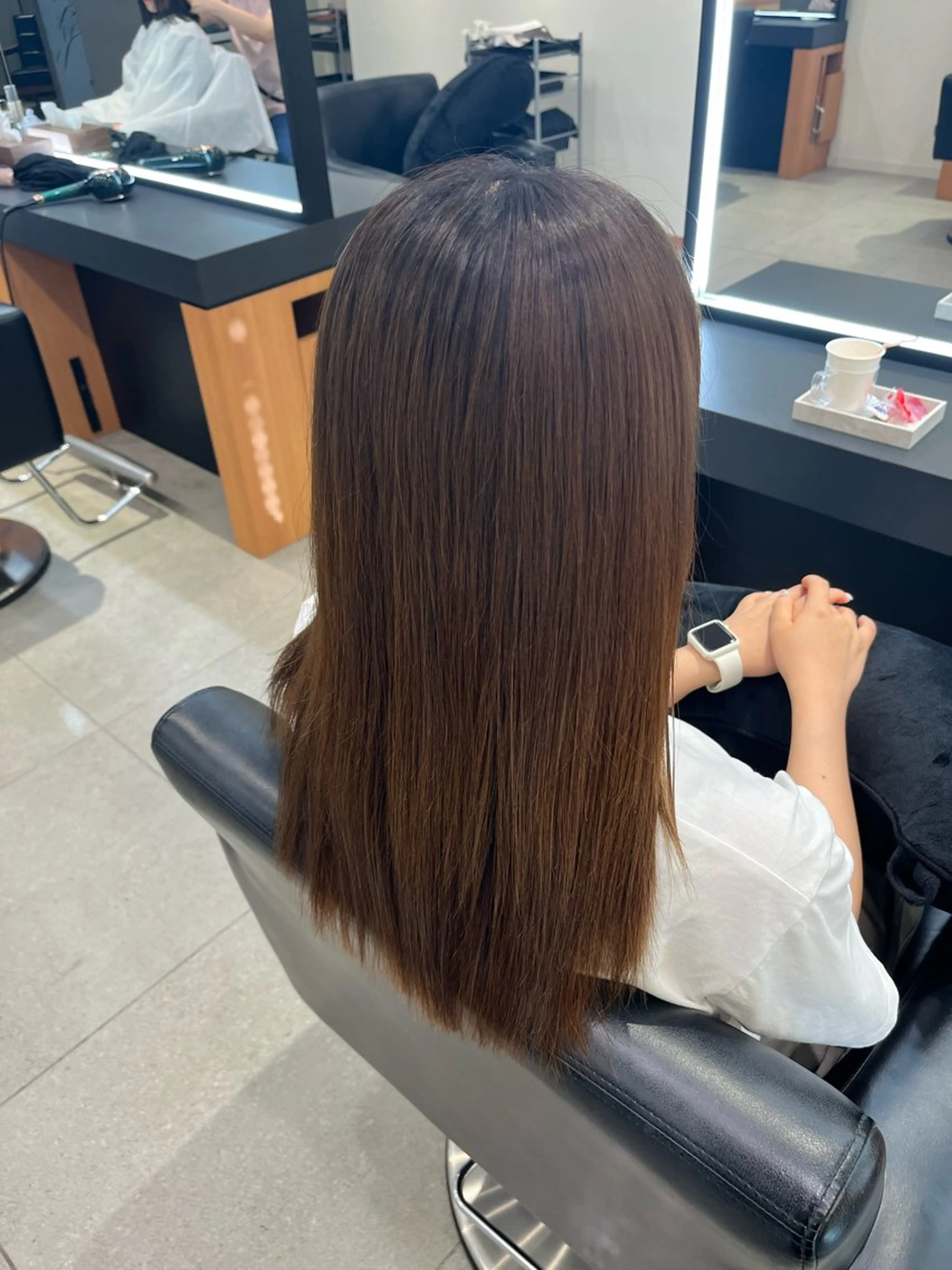 セミロング ERII /伏見・栄 カットモデル募集中!のヘアスタイル