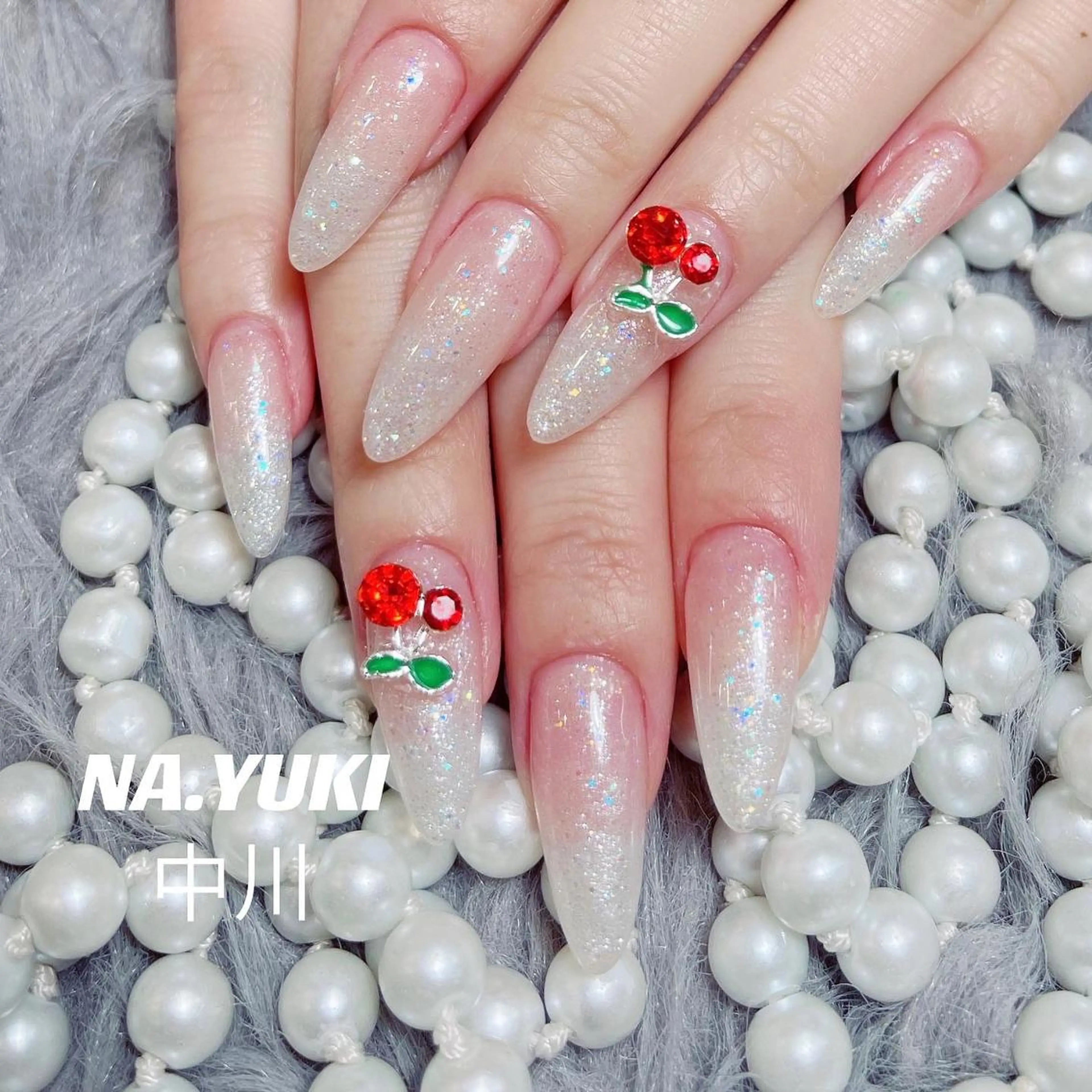 ネイル ロング ハンドネイル ハンドケア 🎀 moo~ 🎀のネイルデザイン