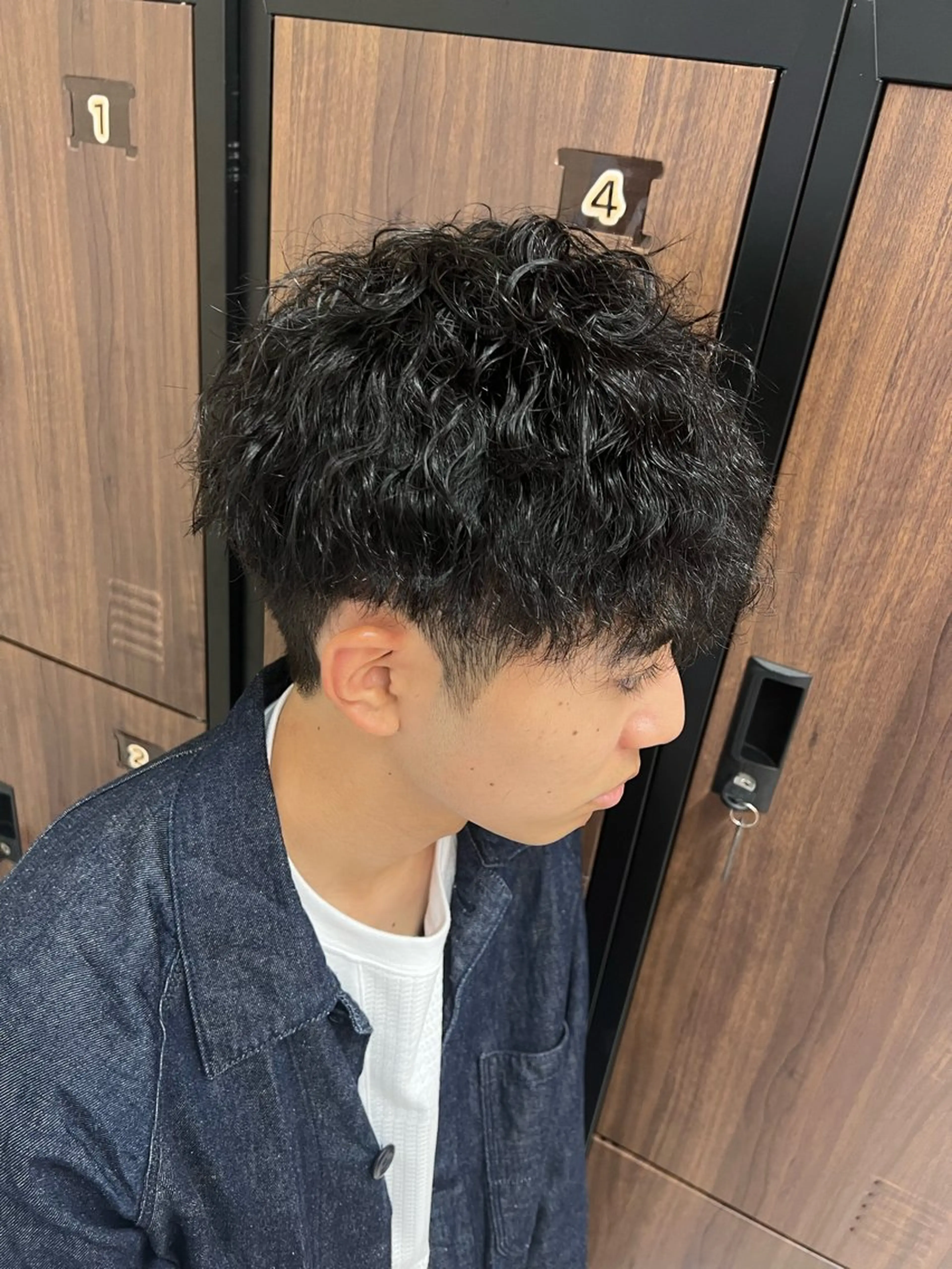 ショート パーマ メンズ メンズパーマ KEN 🌟のヘアスタイル