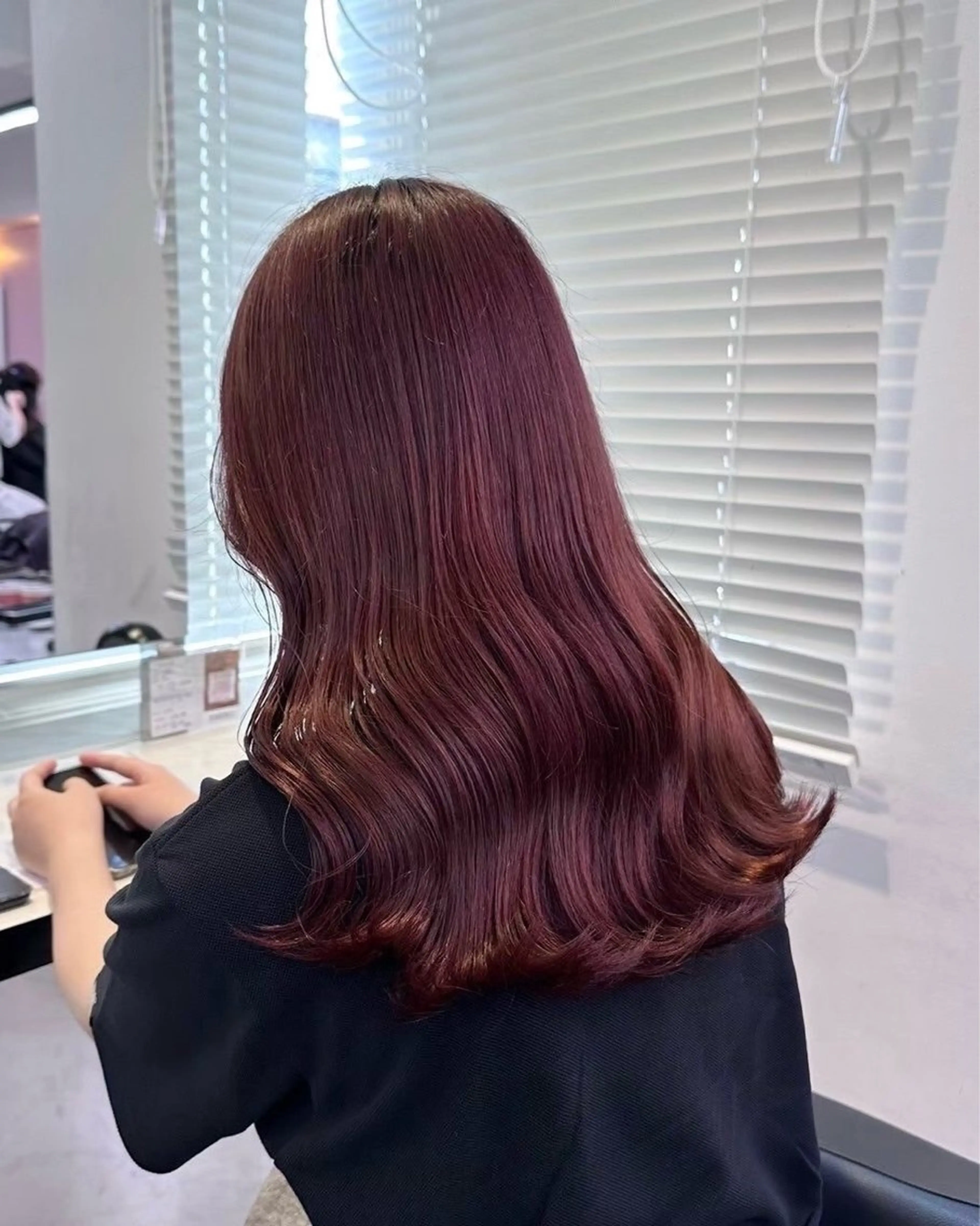 セミロング カラー トレンド暖色/ sayaka🍒のヘアスタイル