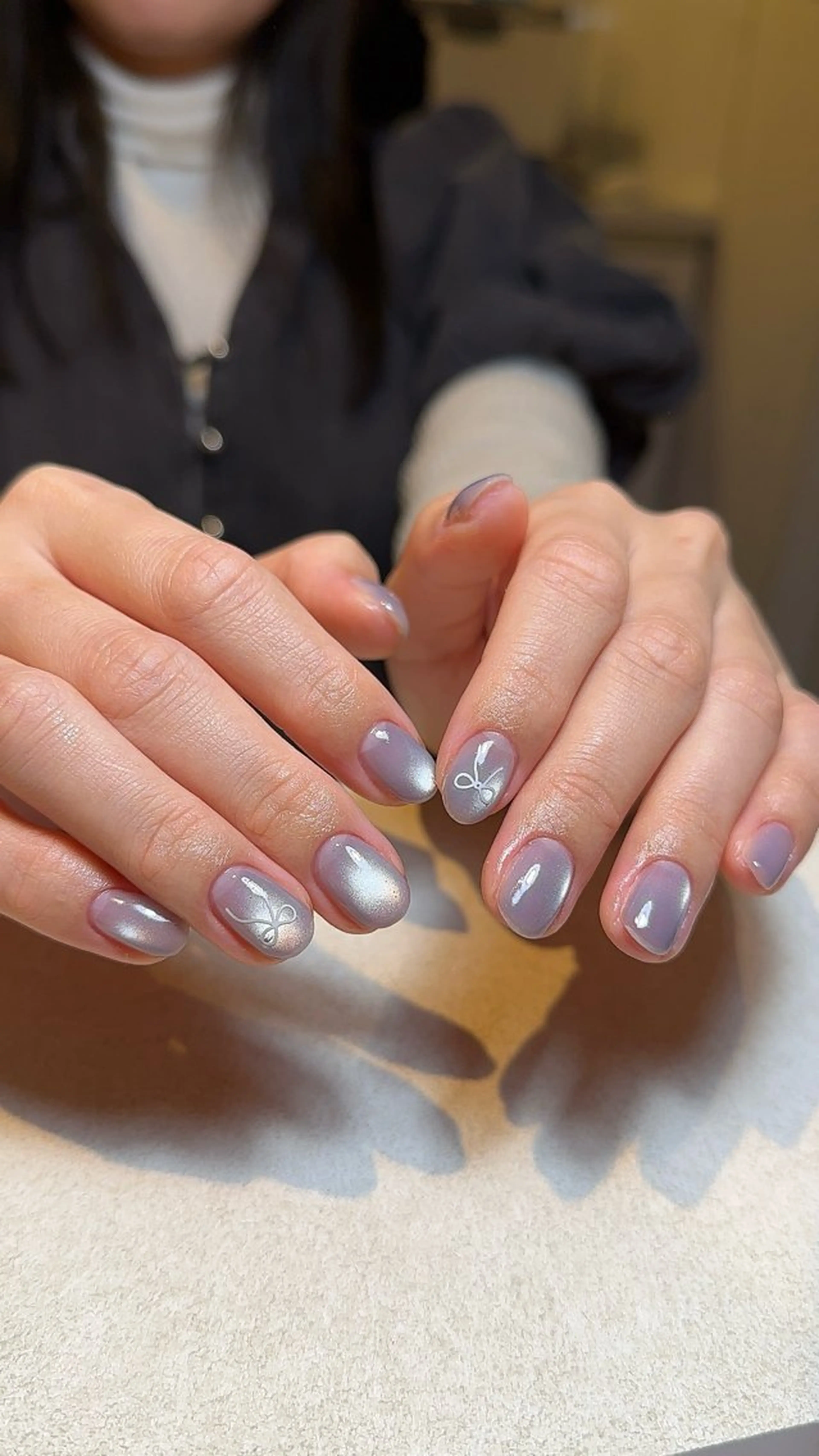 ネイル マグネットネイル raku nail浦和【ラクネイル】所属・raku  nail 【ラクネイル】のネイルデザイン