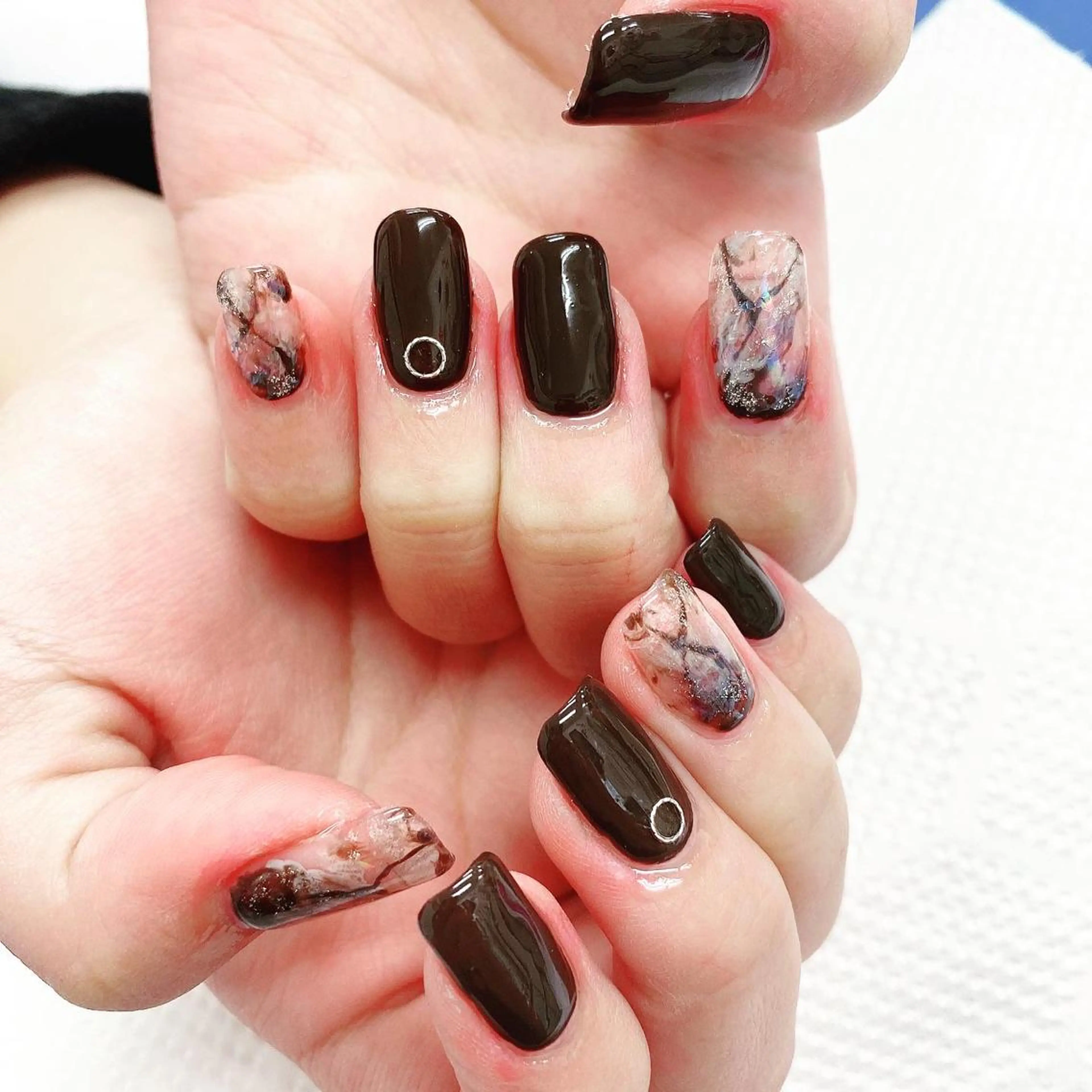 ネイル クリアネイル フレンチネイル ワンカラーネイル N._._.claw[エヌクロー]所属・N._._. clawのネイルデザイン