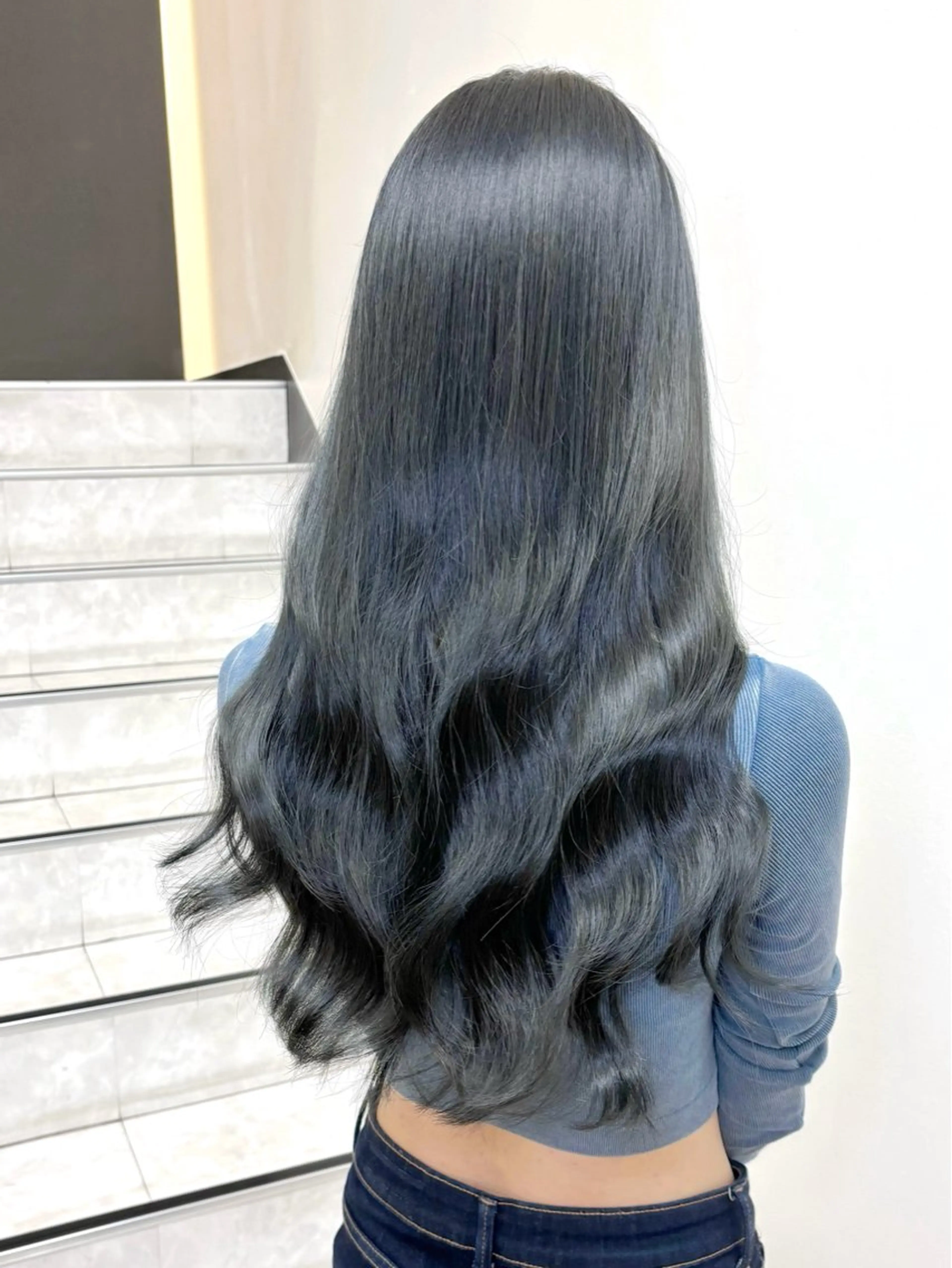 ロング カット ヘアカラー トリートメント ブリーチ／ 髪質改善／ＲＹＯのヘアスタイル