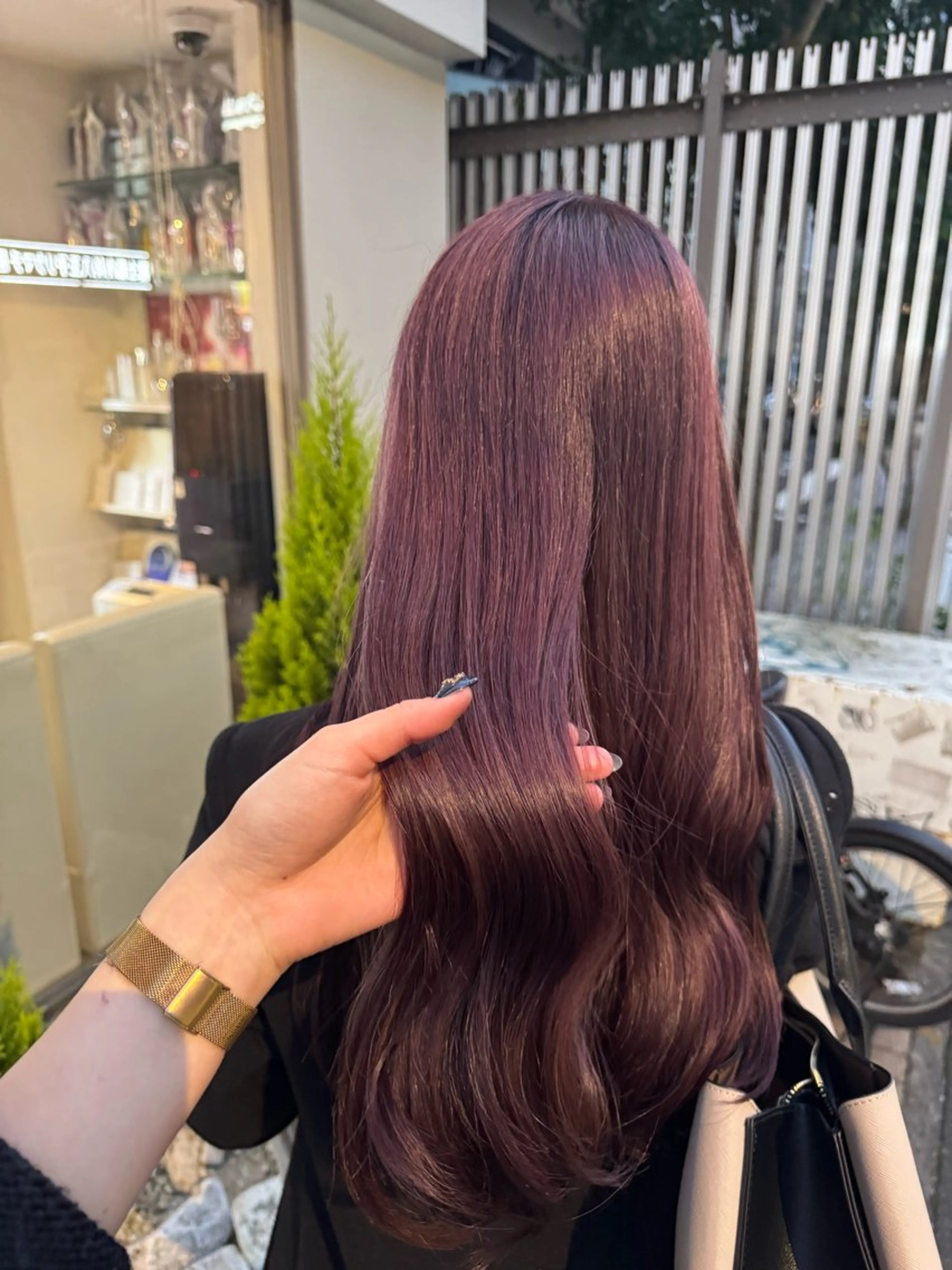 ロング カラー ヘアカラー トリートメント 透明感カラー🌱 🍑天野琴音🍑のヘアスタイル