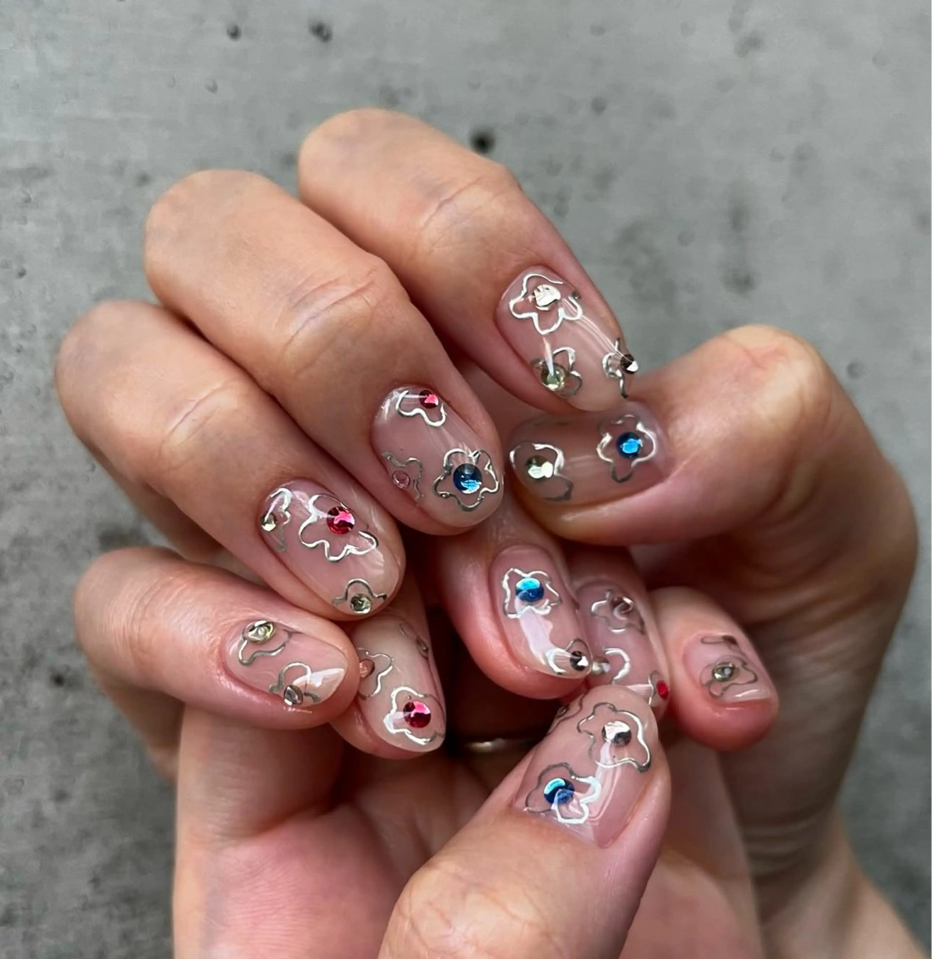 ネイル アートネイル フットネイル ジェルネイル ニュアンスネイル パラジェル ハンドネイル 🎀🎀YooLi Nail Salonのネイルデザイン