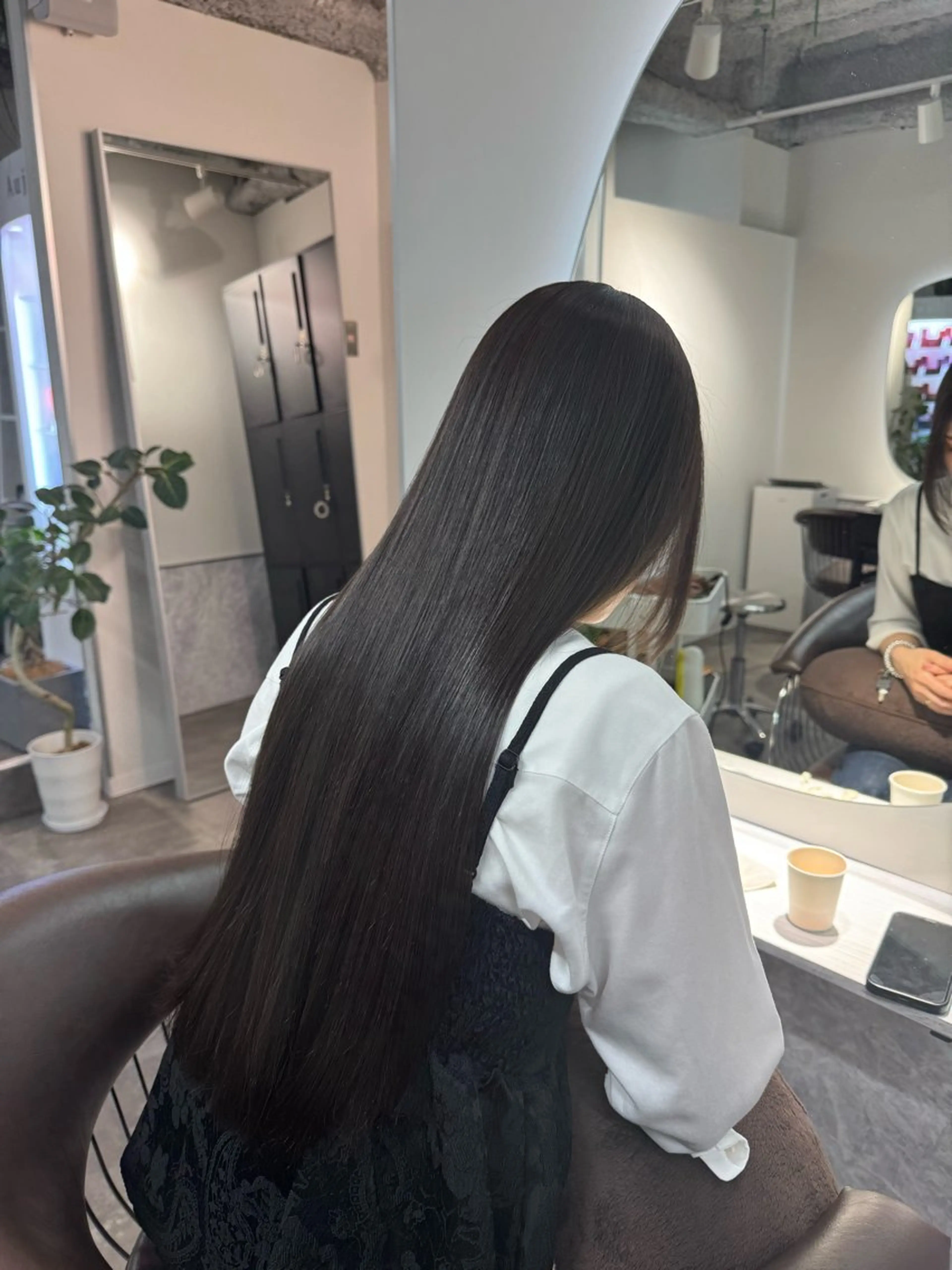 【🔐1日1名様限定🔐】カット+高濃度ケラチン補修髪質改善トリートメント￥7500の写真