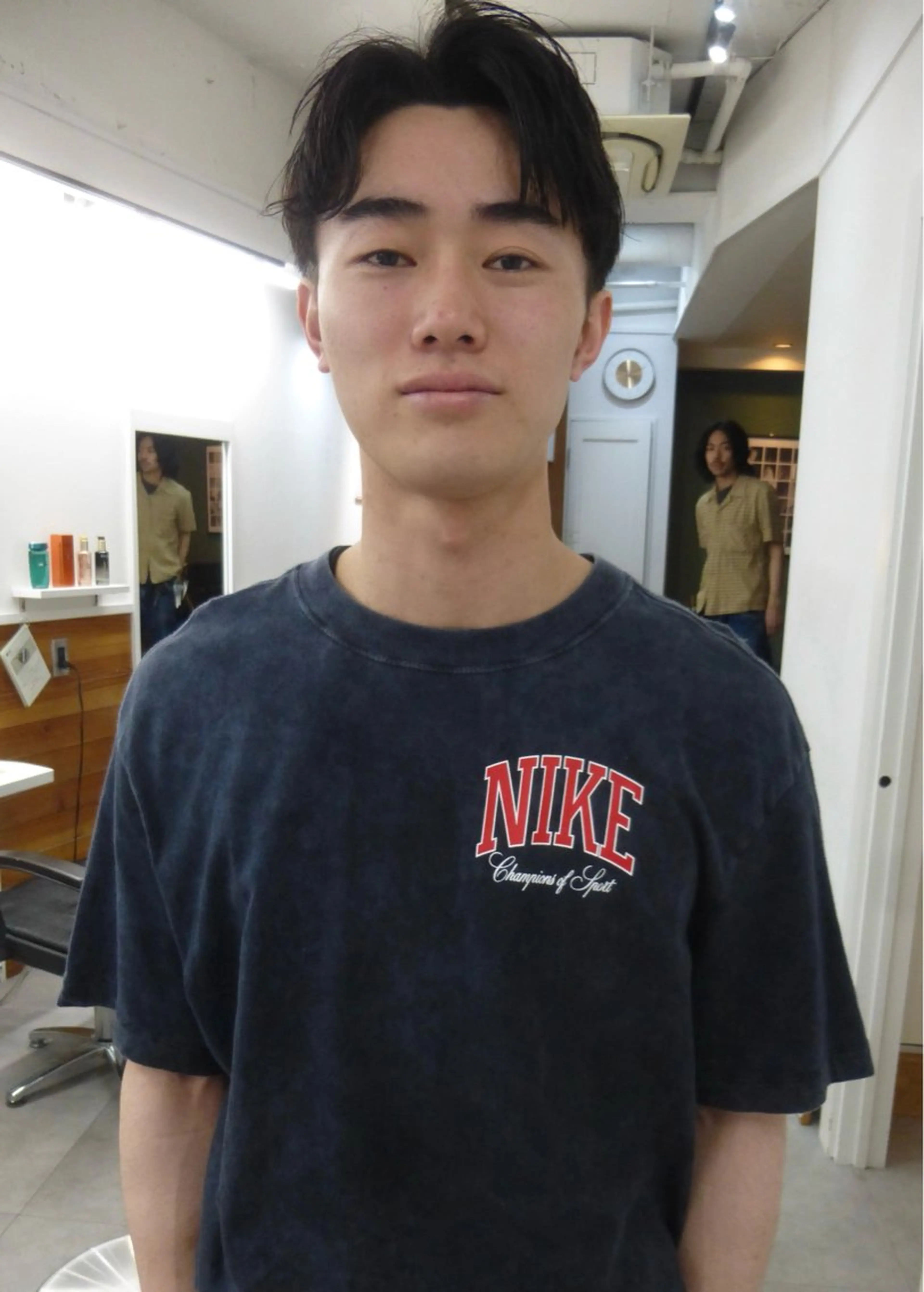 ショート メンズ カット グランジヘア 無造作ヘアHYUGAのヘアスタイル