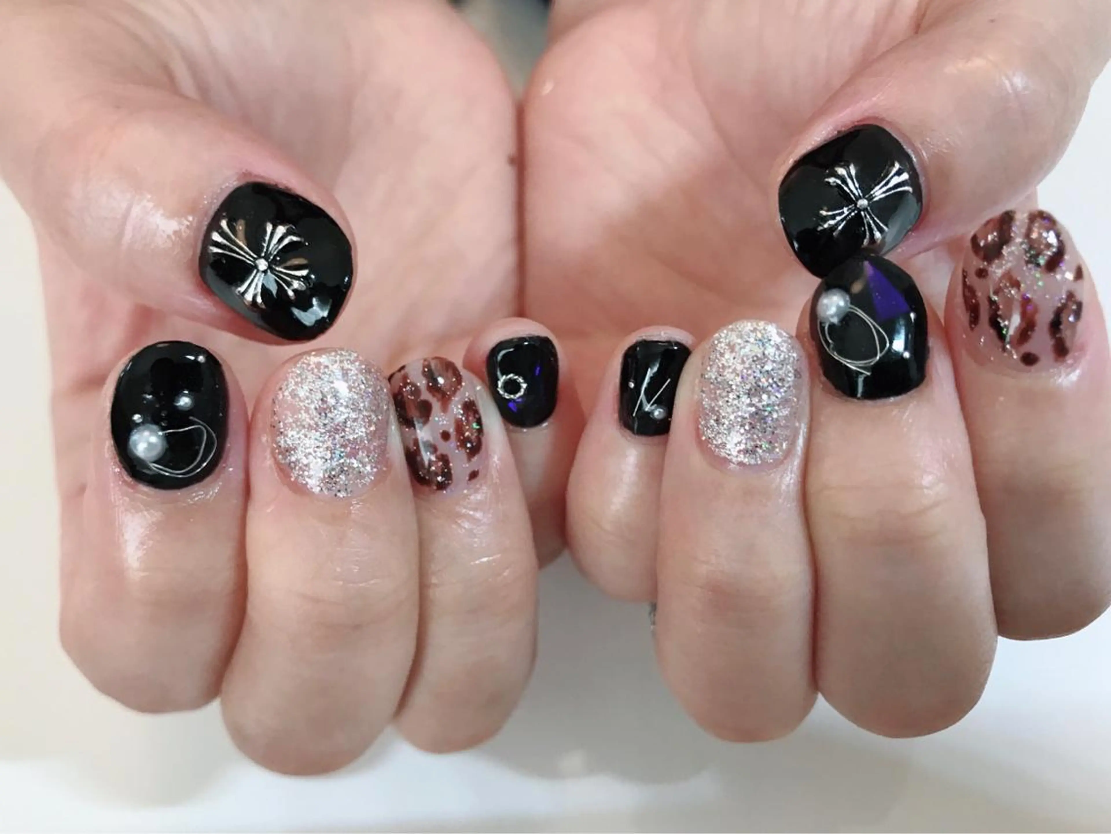 ネイル ラメ(グリッター) fufu la.のネイルデザイン