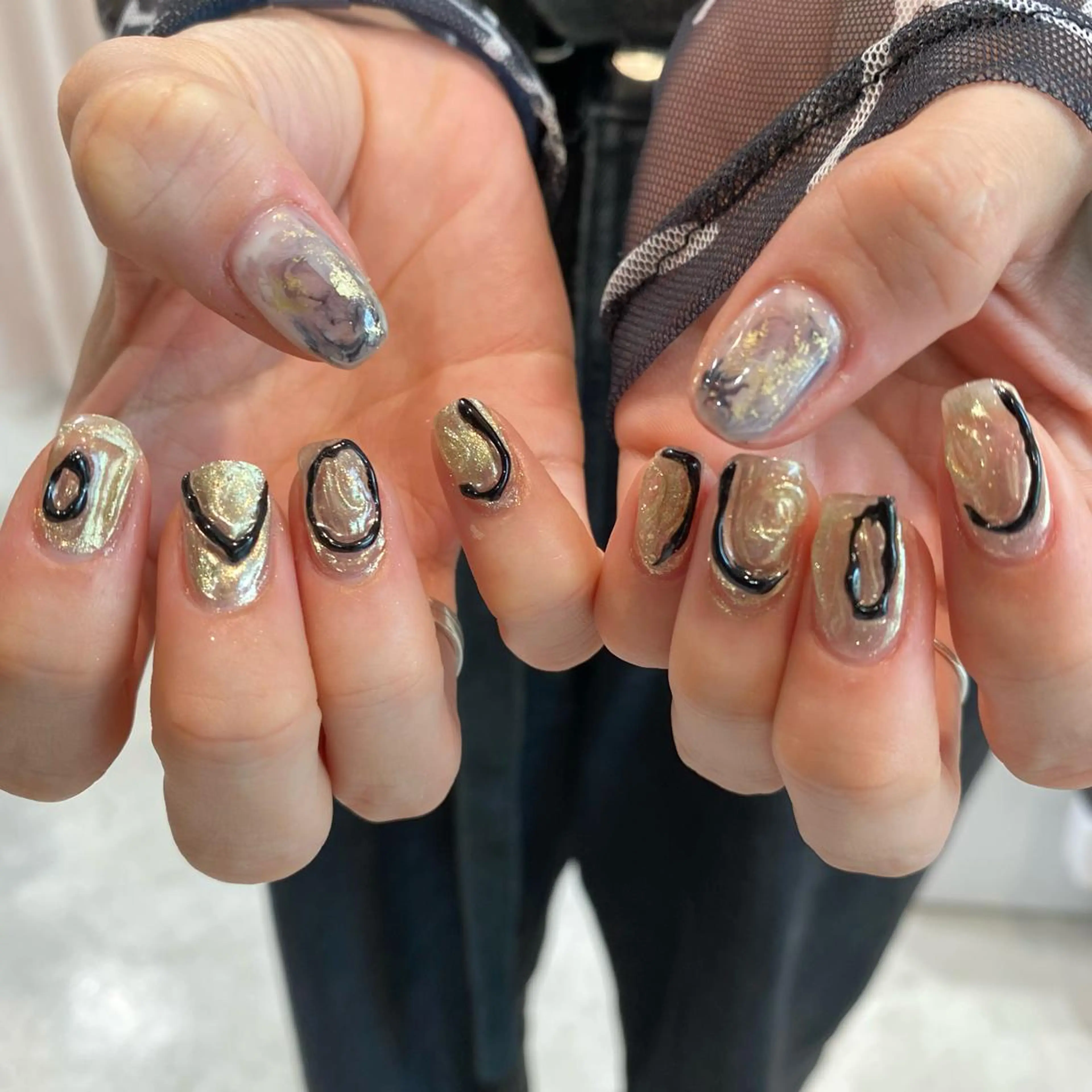 ネイル 平野葵🎀 hair/nailのネイルデザイン