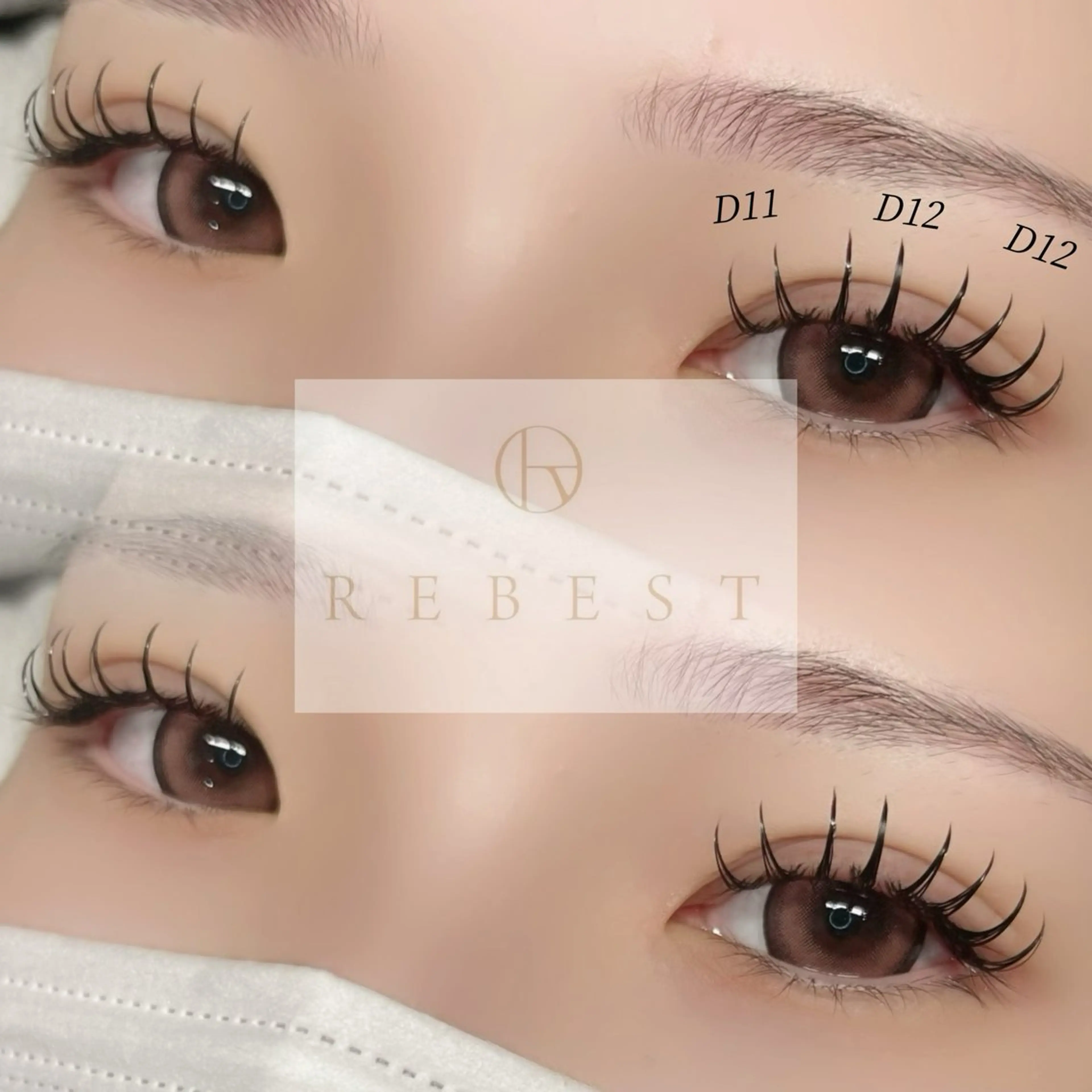 マツエク・マツパ REBEST天王寺 eye🩵Maayaのマツエク・マツパデザイン