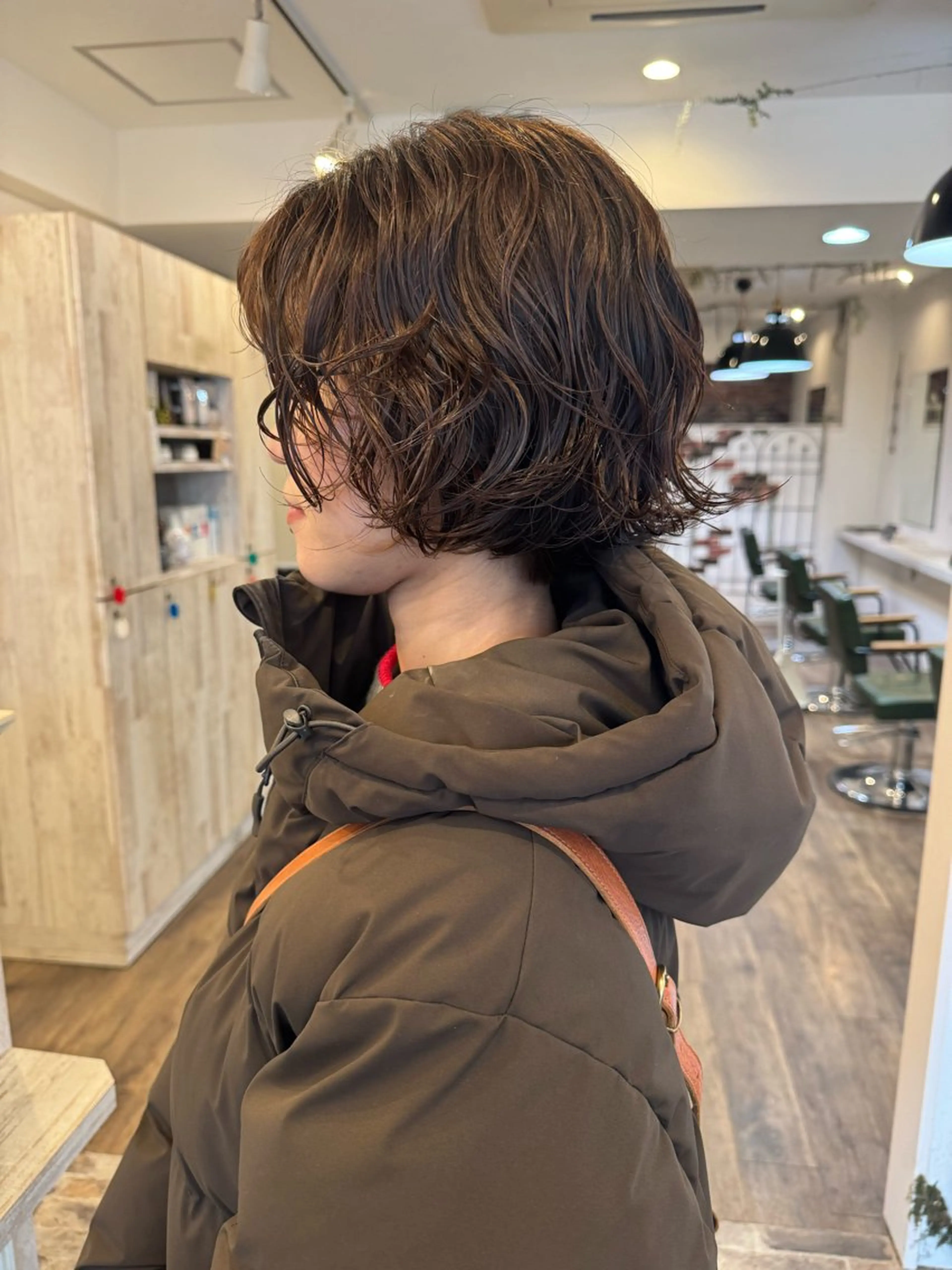 ショート パーマ ボブ 伸ばしかけ ショートヘア カット パーマ m ā l o.🌷 サカモトマイコのヘアスタイル
