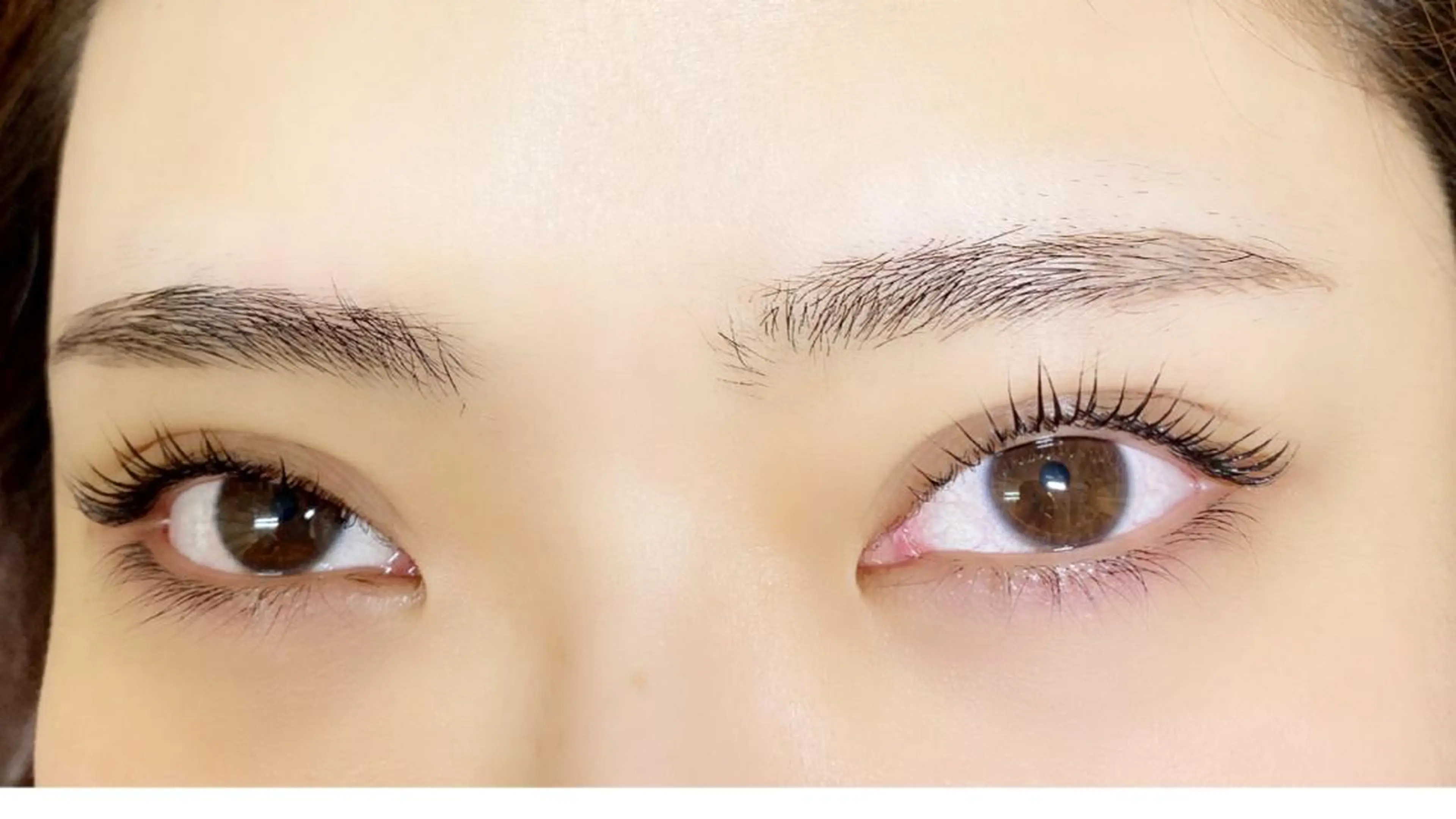 マツエク・マツパ パリジェンヌラッシュリフト uniii所属・uniii相模大野 Yoshizawaのマツエク・マツパデザイン