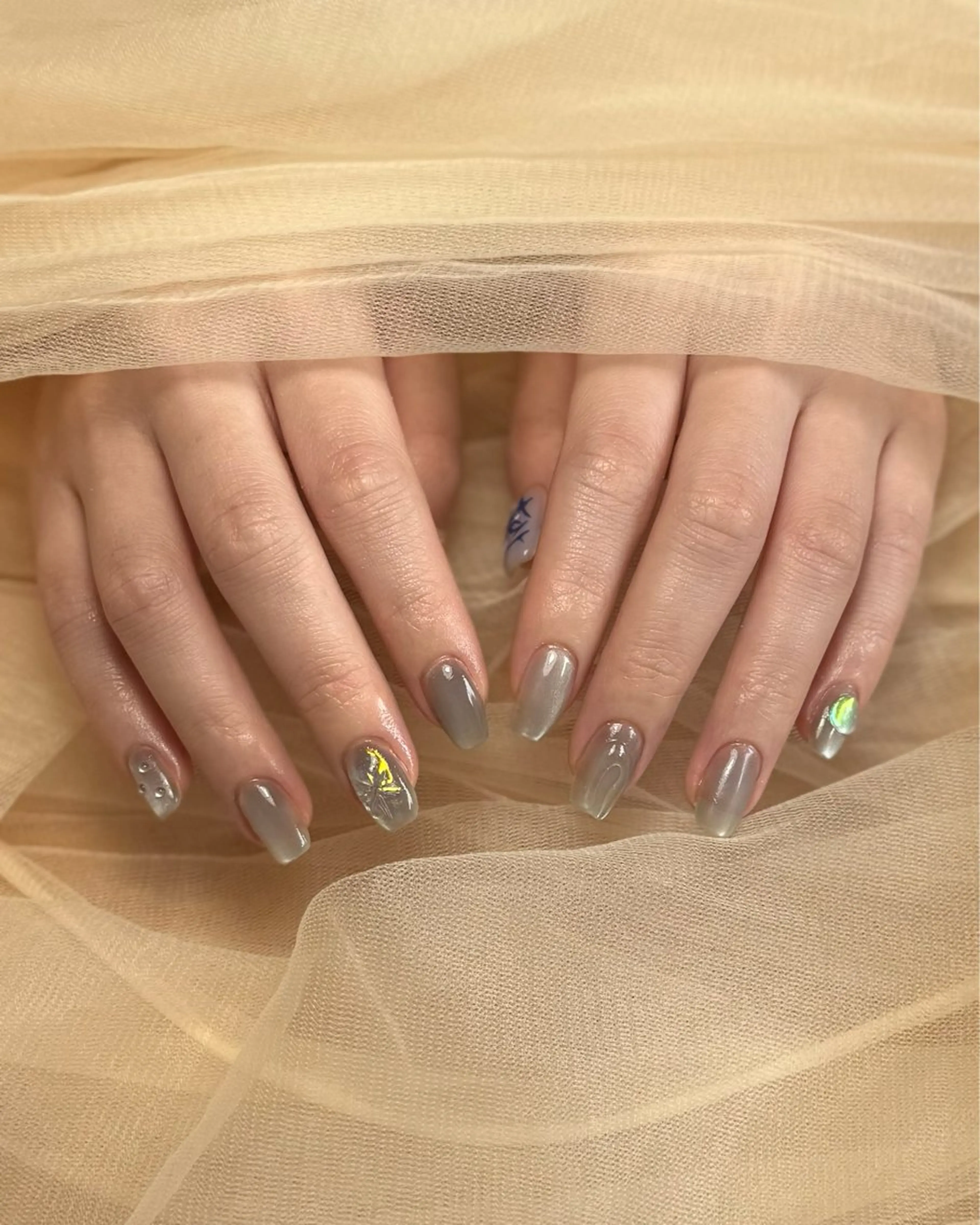 ネイル ハンドネイル via nailのネイルデザイン