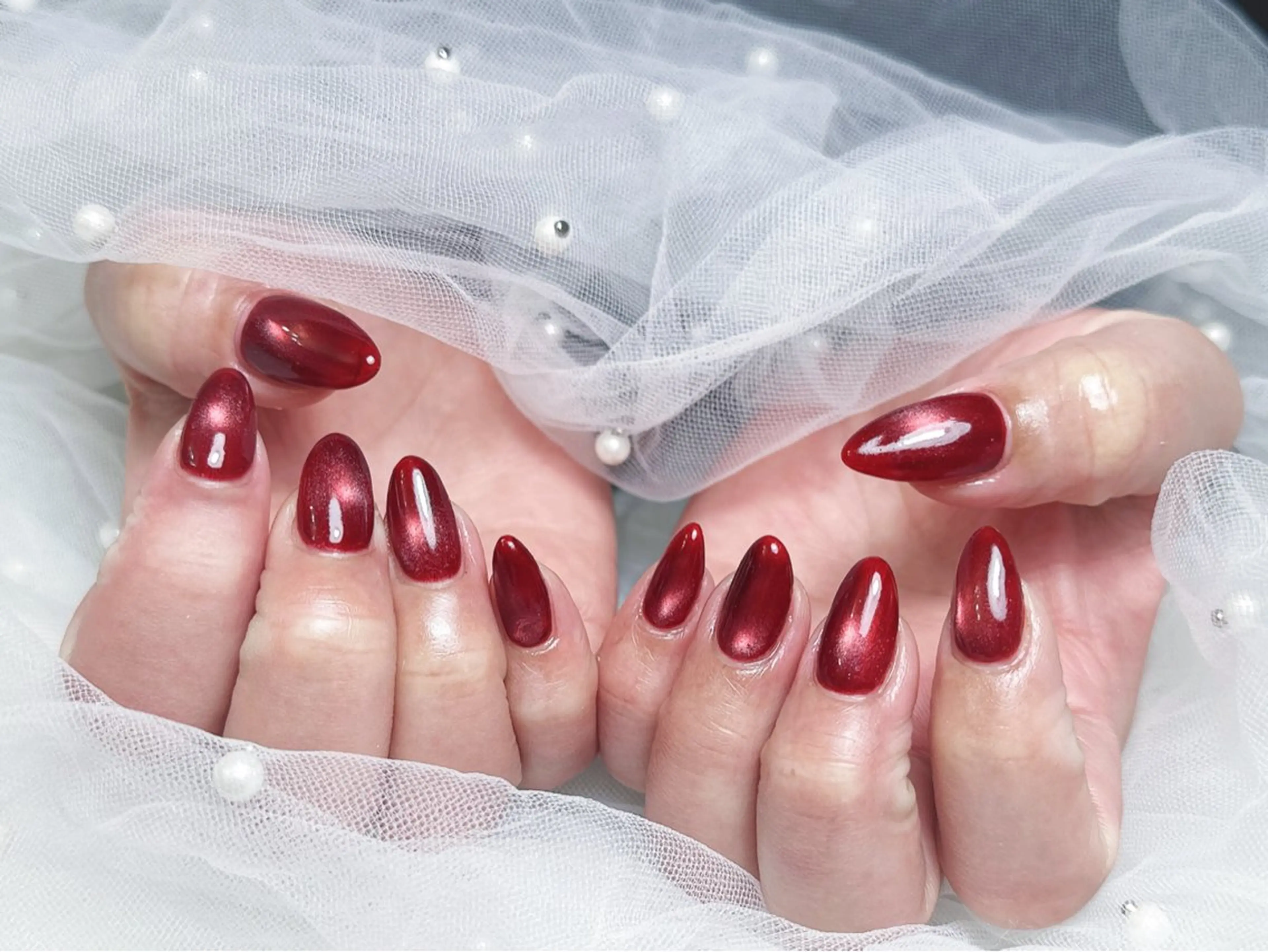 ネイル ハンドネイル 【Eclat ｴｸﾗ】nail＆beauty所属・Eclat〔ｴｸﾗ〕 MOEKA𝜗𝜚*のネイルデザイン