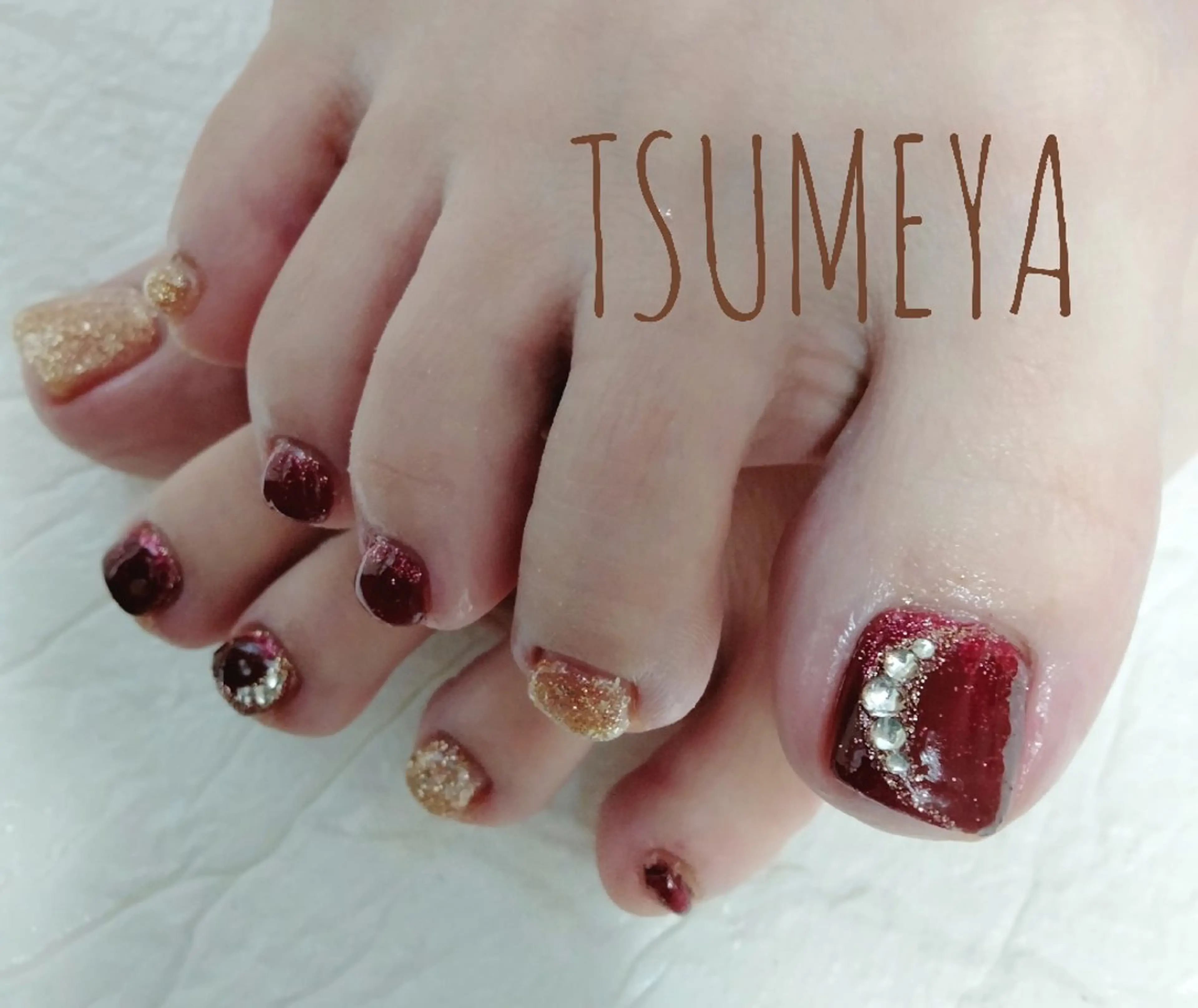 ネイル フットネイル _TSUMEYA _のネイルデザイン