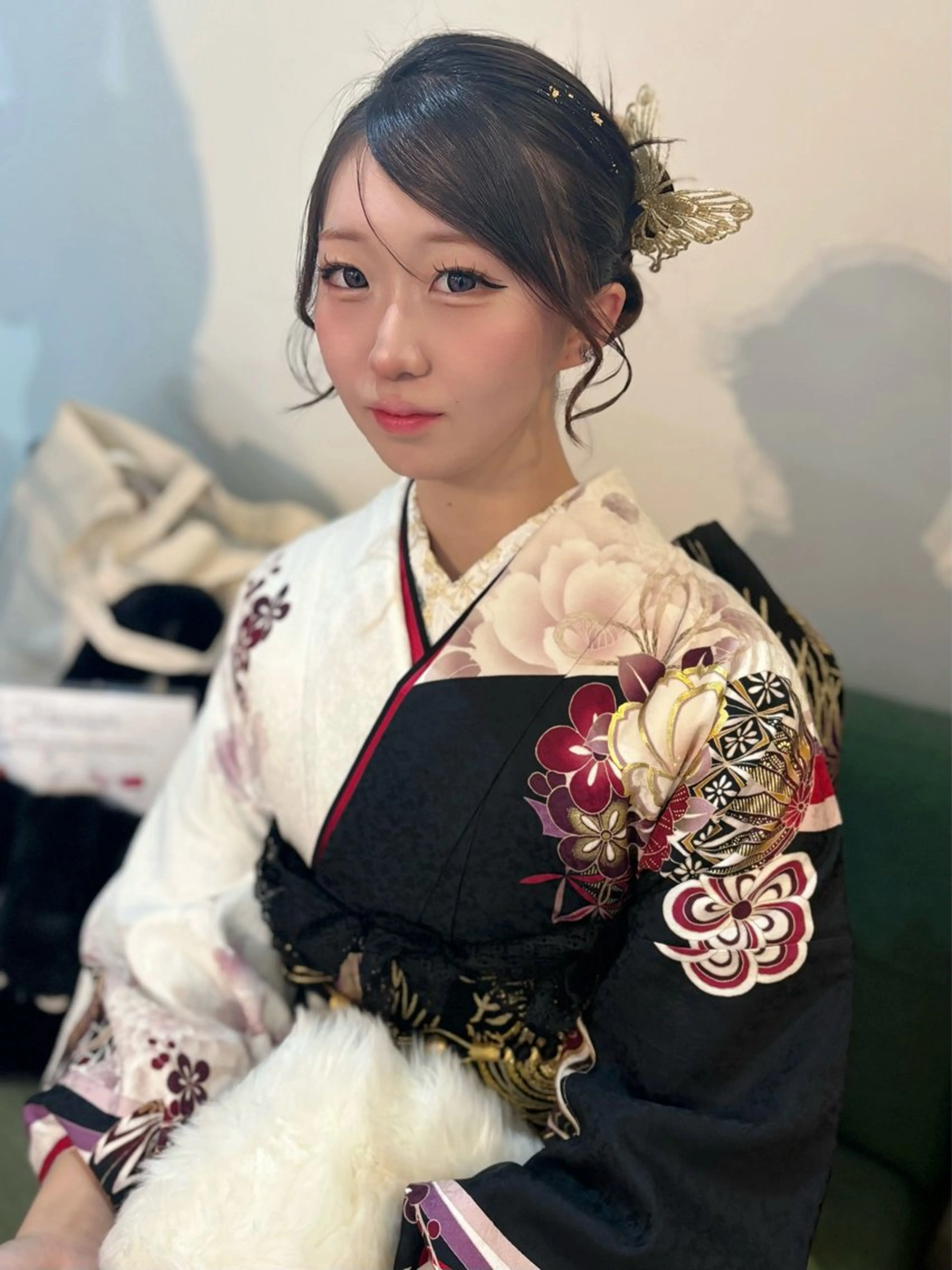 ロング デート 𝘈𝘐𝘙𝘐♡ レイヤーカットのヘアスタイル