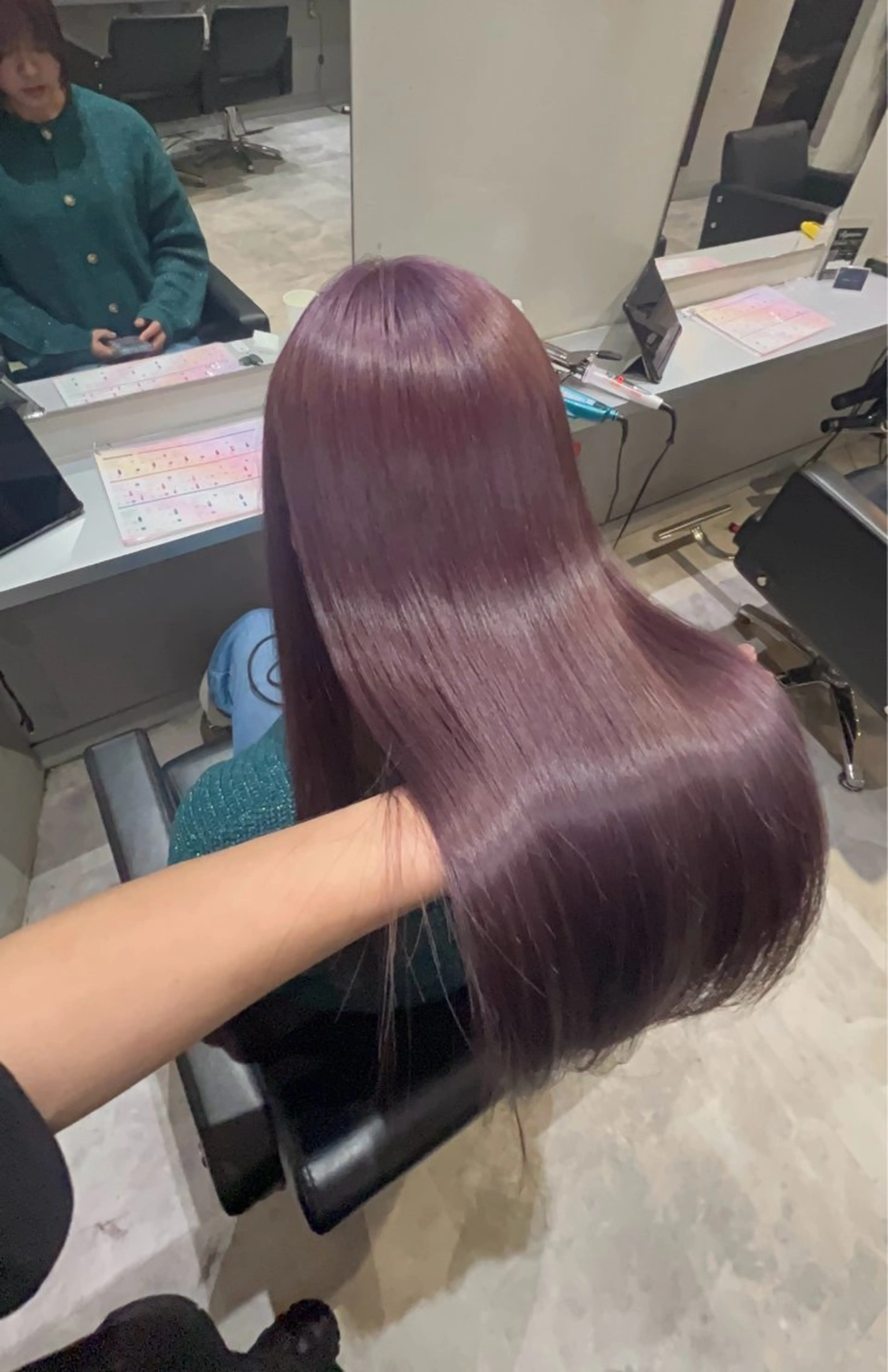 ロング カット ヘアカラー トリートメント ブリーチ×レイヤー ×エクステ💫ひかるのヘアスタイル