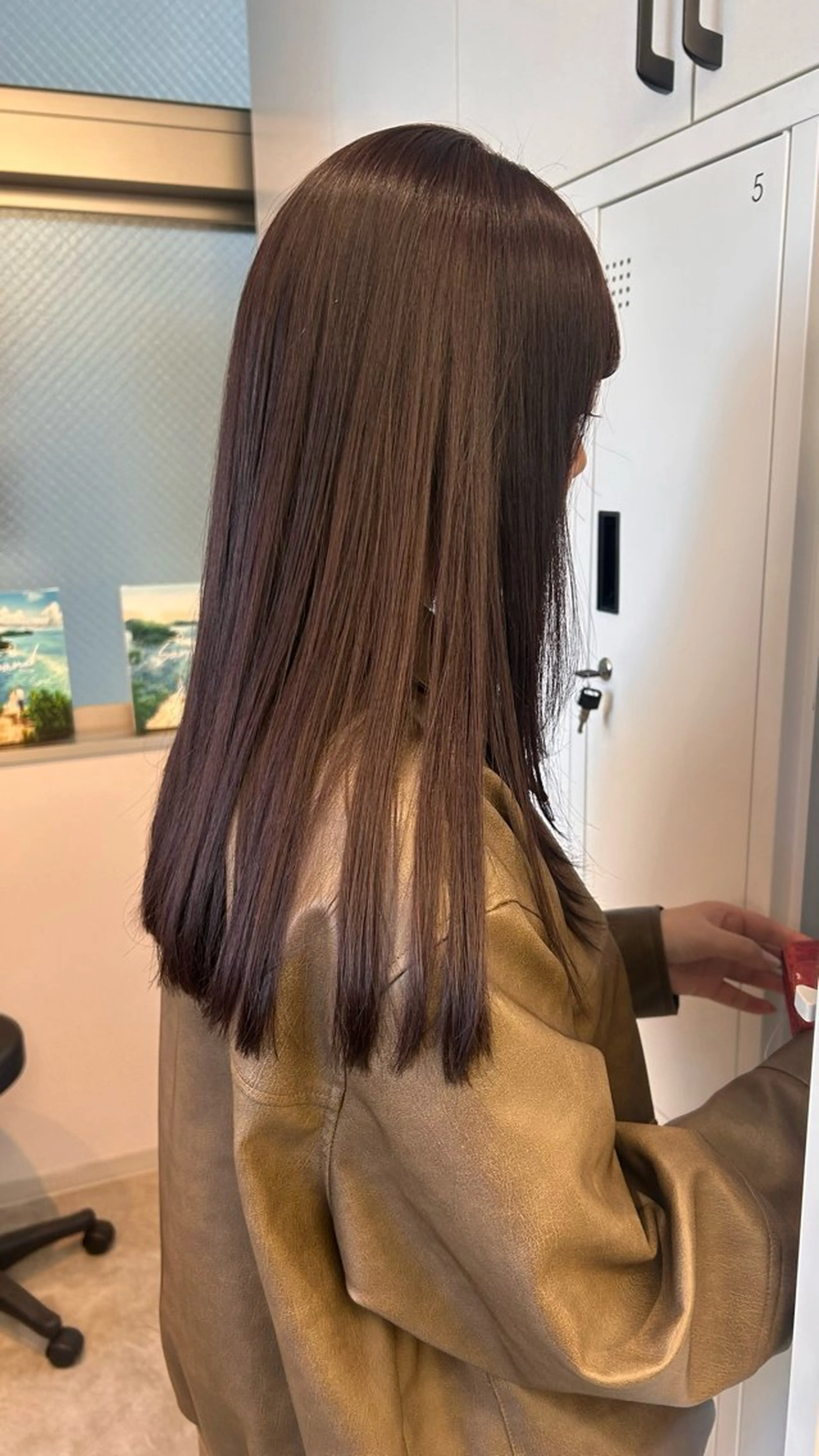 ロング YUKI🎀透明感 カラー/暗髪艶カラーのヘアスタイル