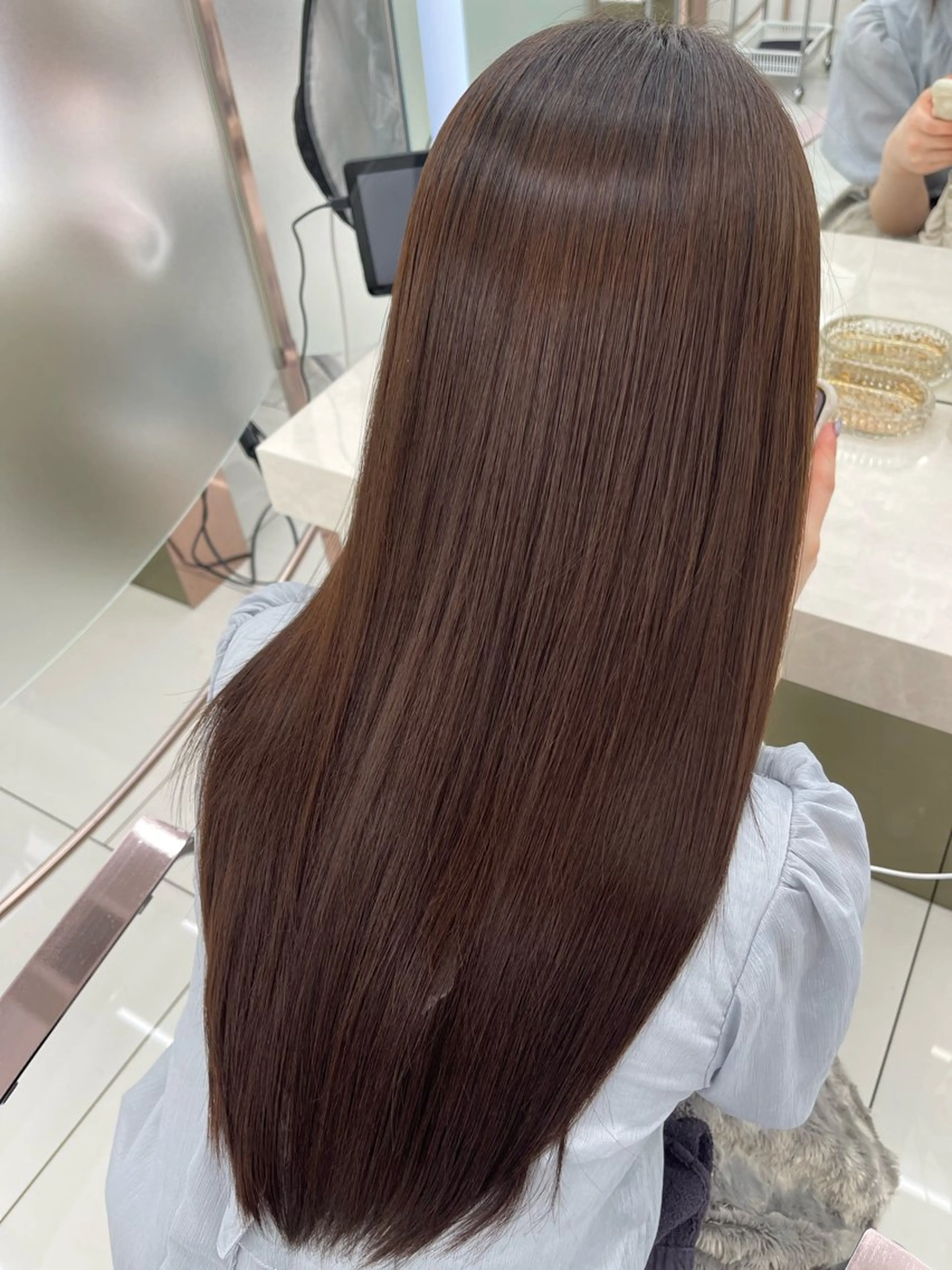 ロング カラー パーマ COA GINZA所属・COA GINZA とざわ そうしのヘアスタイル