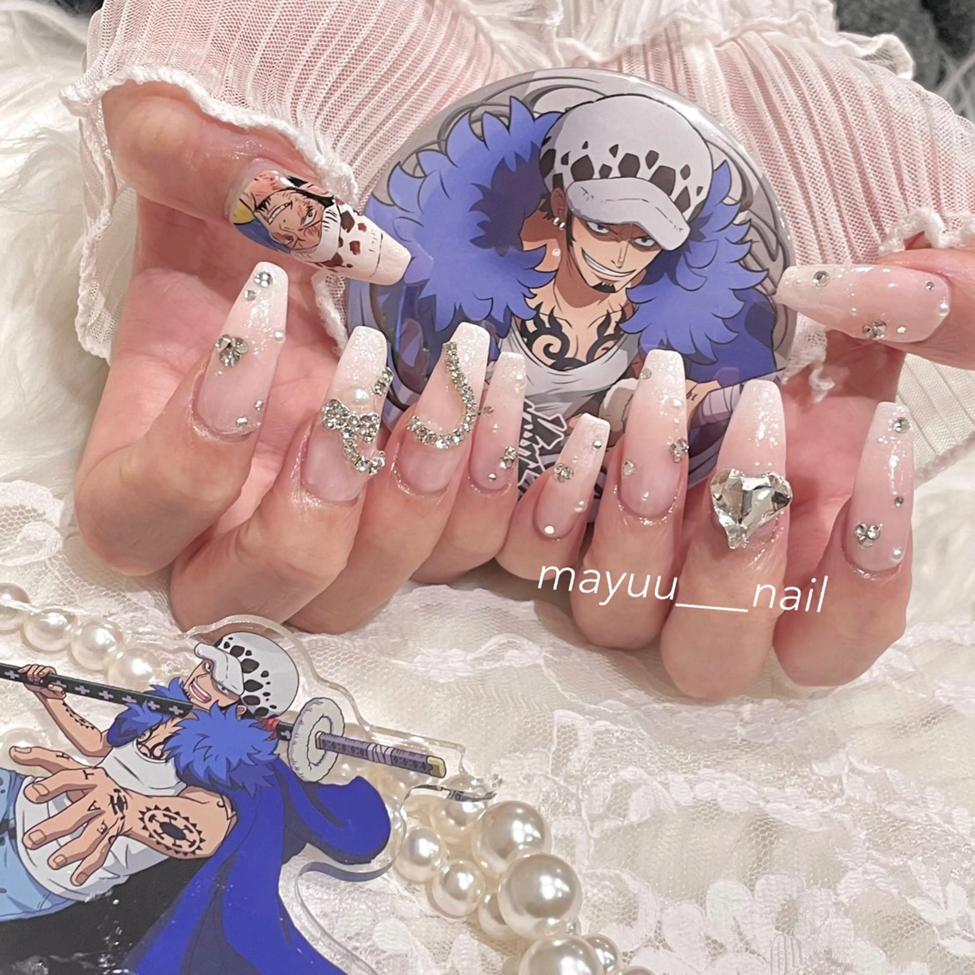 ネイル 🎀 Mayu 🎀痛ネイルのネイルデザイン