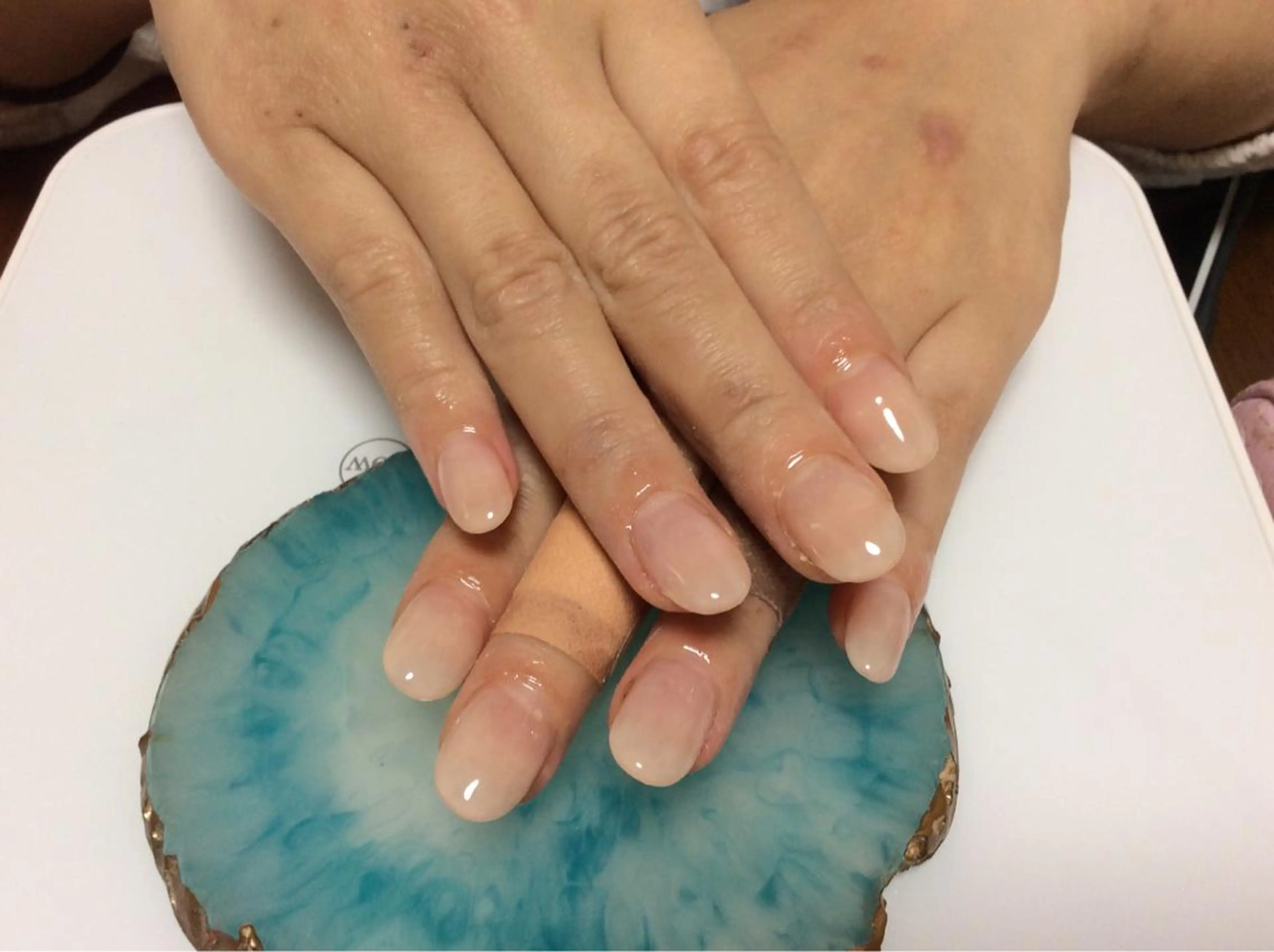 ネイル フラワー ムーンのネイルデザイン