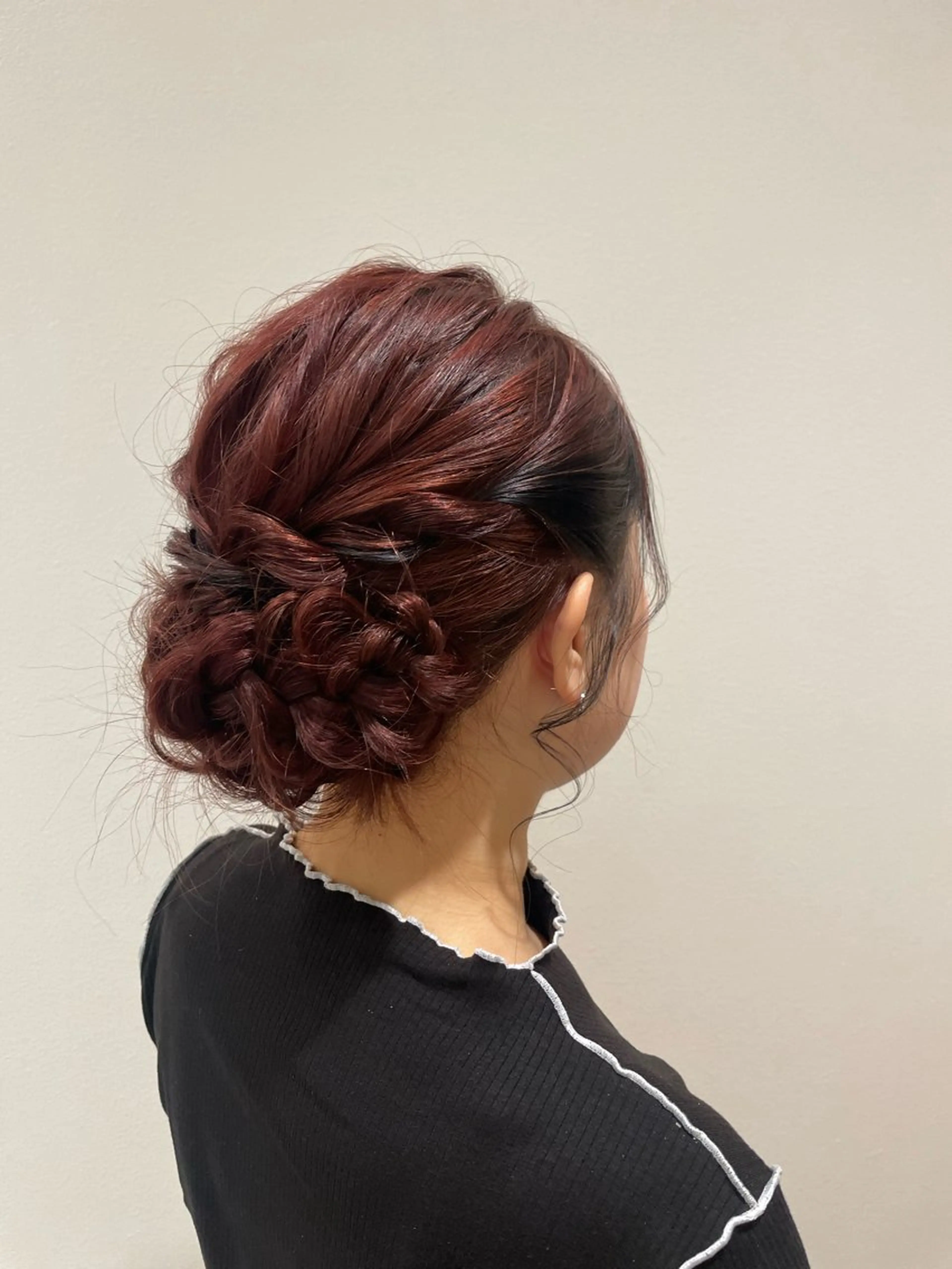 ミディアム 堀 ゆきみのヘアスタイル