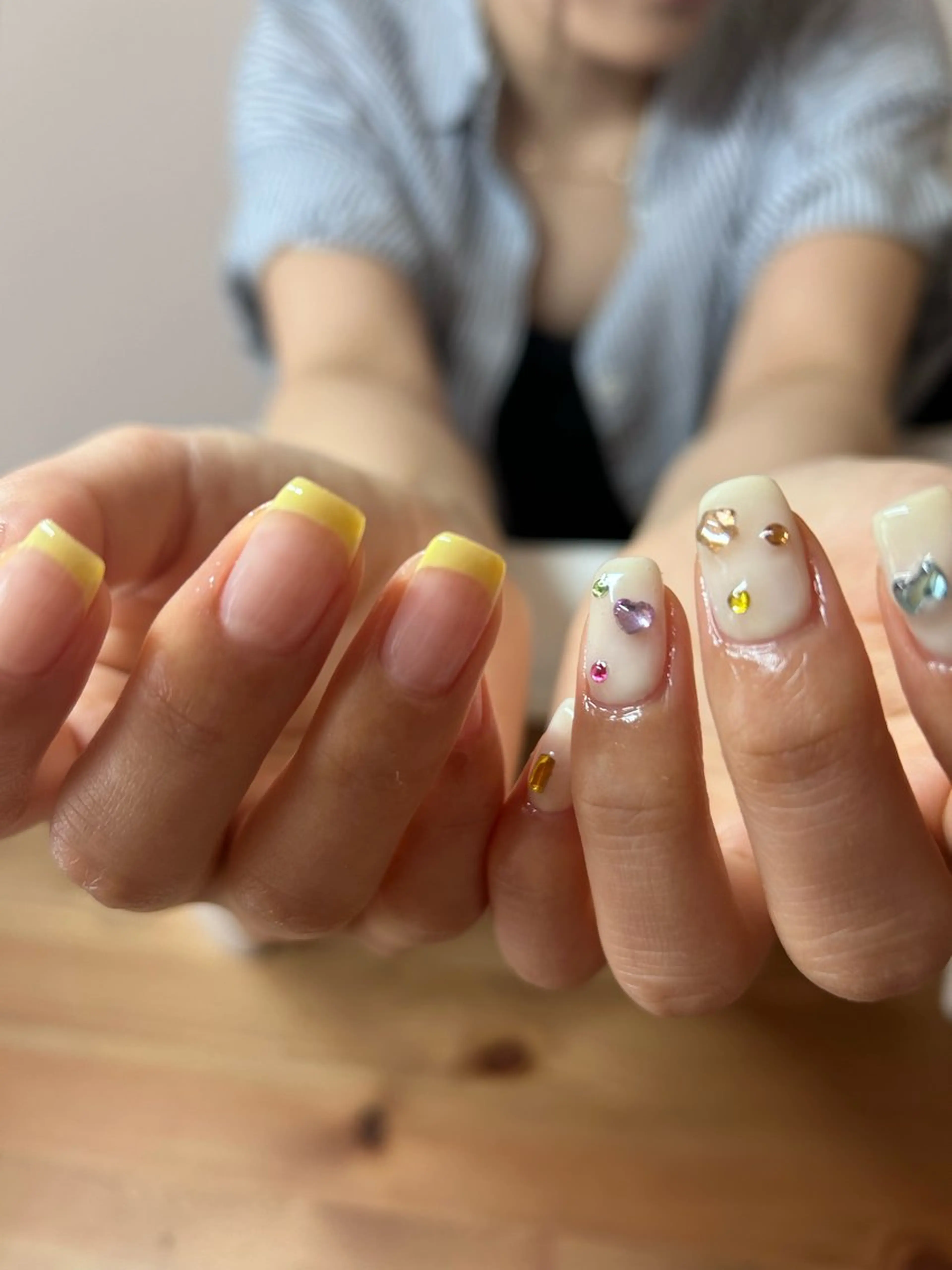 【オフなし】フレンチネイルの写真